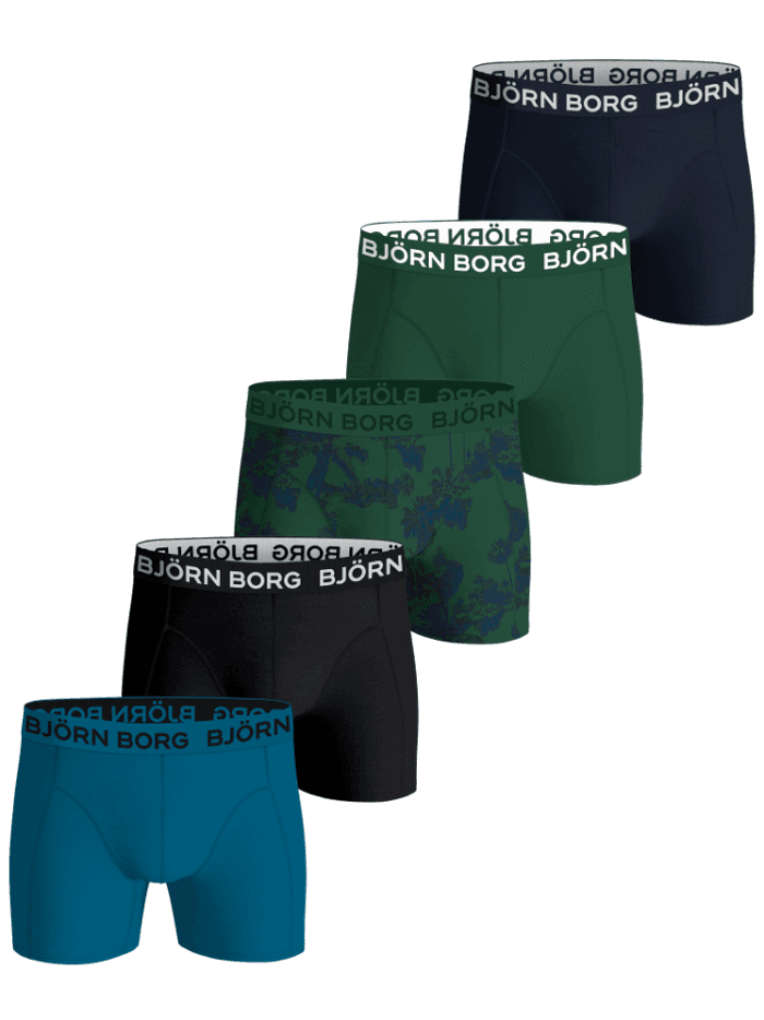 Björn Borg - Cotton Stretch Boxers 5-pack Multi