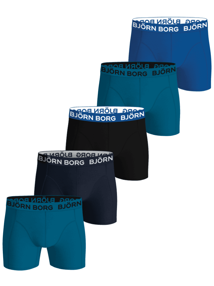 Björn Borg - Cotton Stretch Boxers 5-pack Mehrfarbig - Image 1