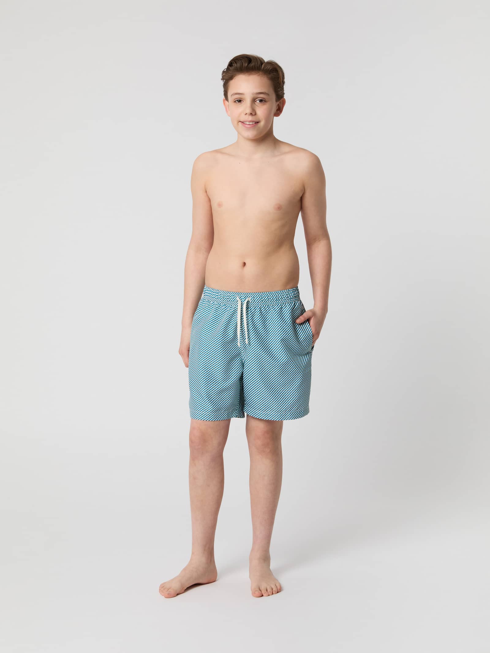 Björn Borg - Borg Print Swim Shorts Candy Stripe 2 Kids - Image 1