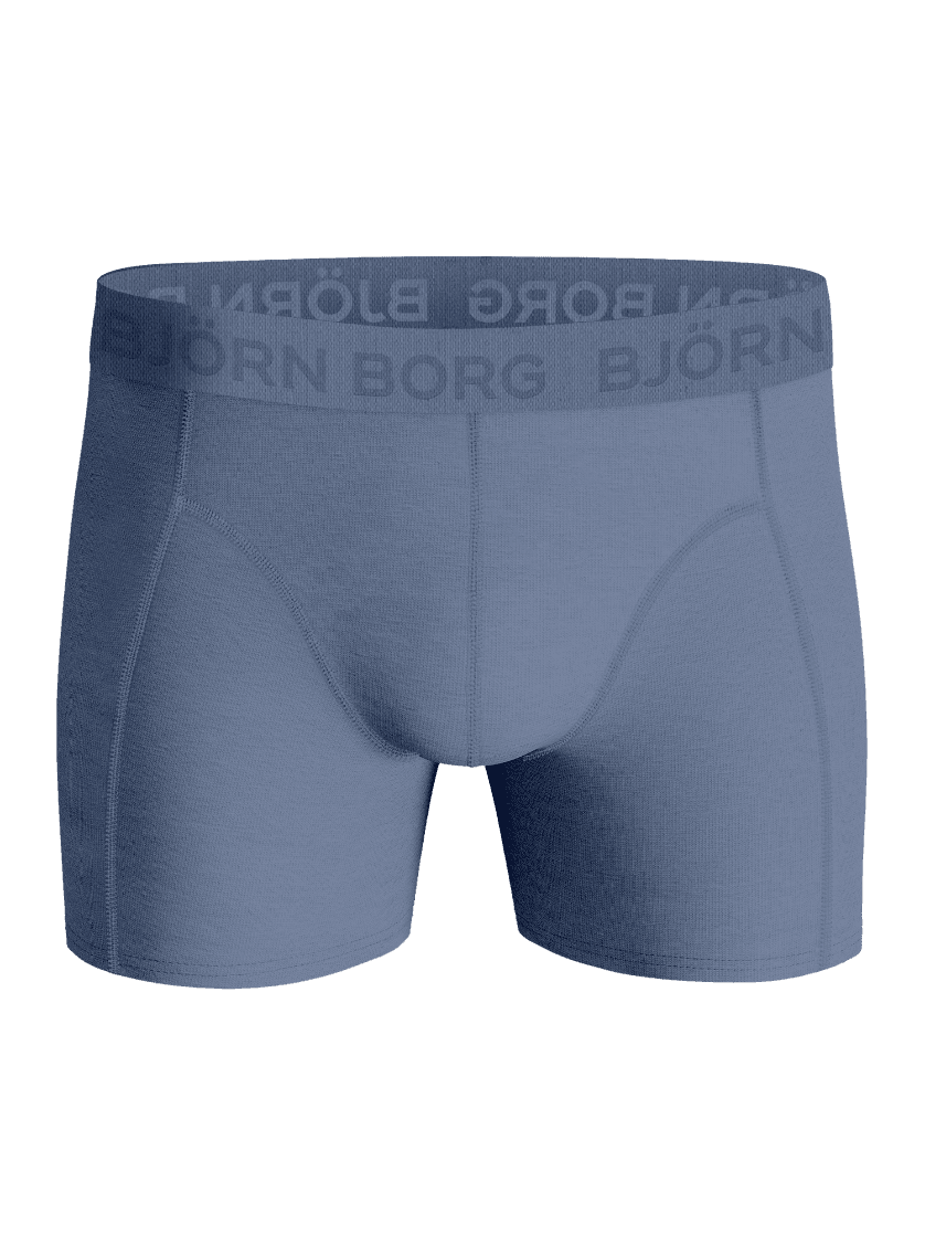 Cotton Stretch Boxers 3-pack in Blau für Herren mit funktionalem Logo-Bund aus weichem Baumwoll-Stretch. - Image 2