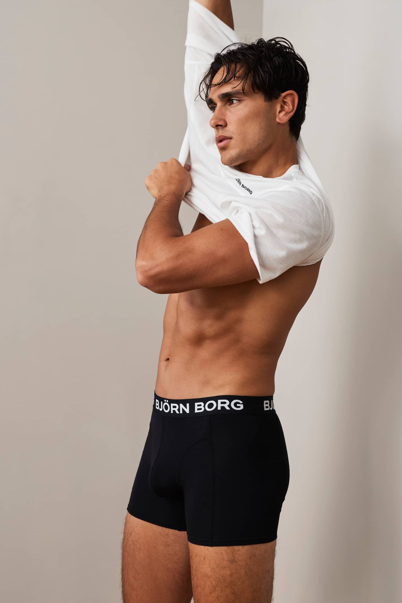 Björn Borg - Cotton Stretch Boxers 12-pack Zwart Heren - Image 2