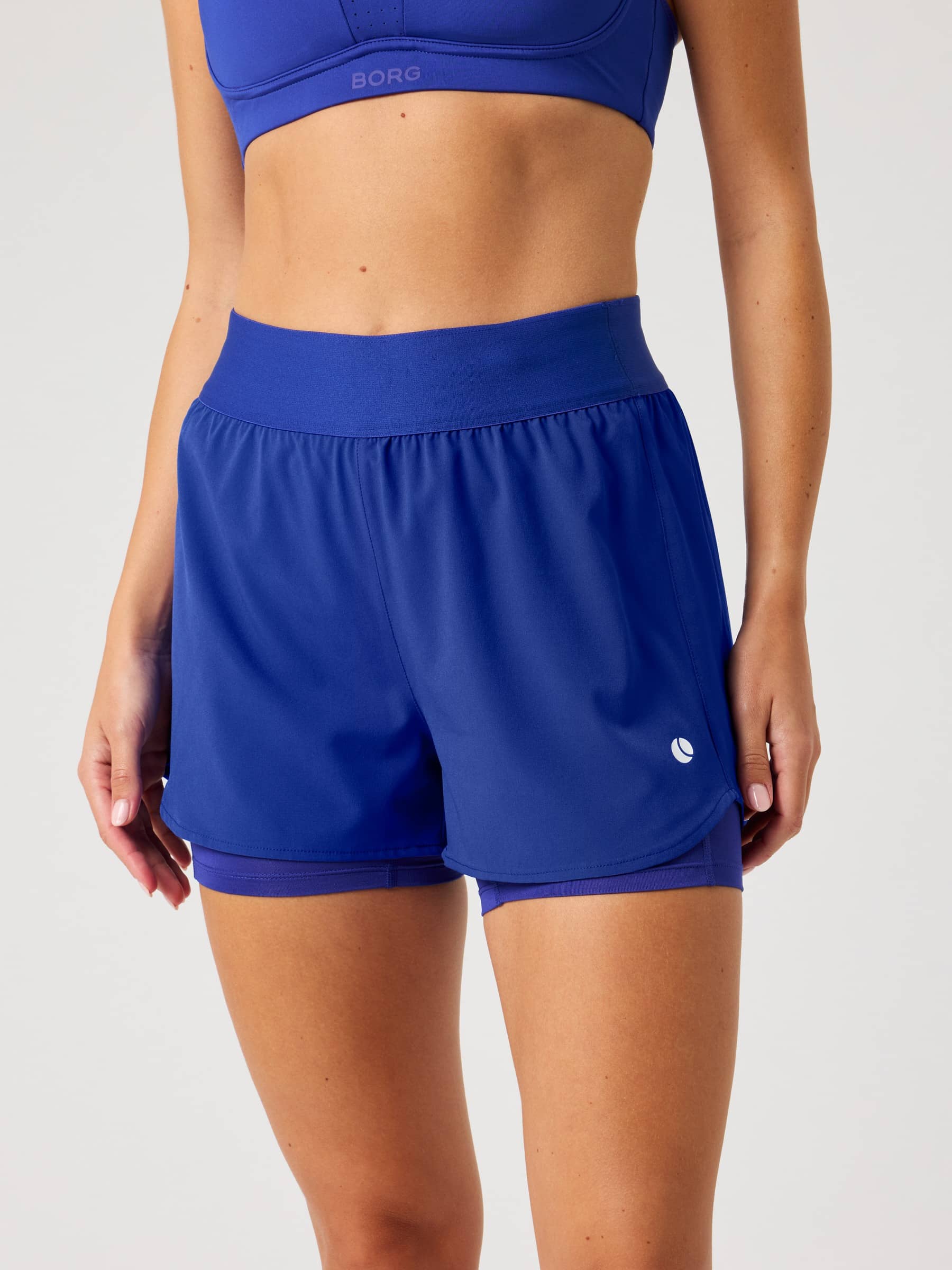 Ace 2 In 1 Shorts - Dames - Clematis Blue | Björn Borg