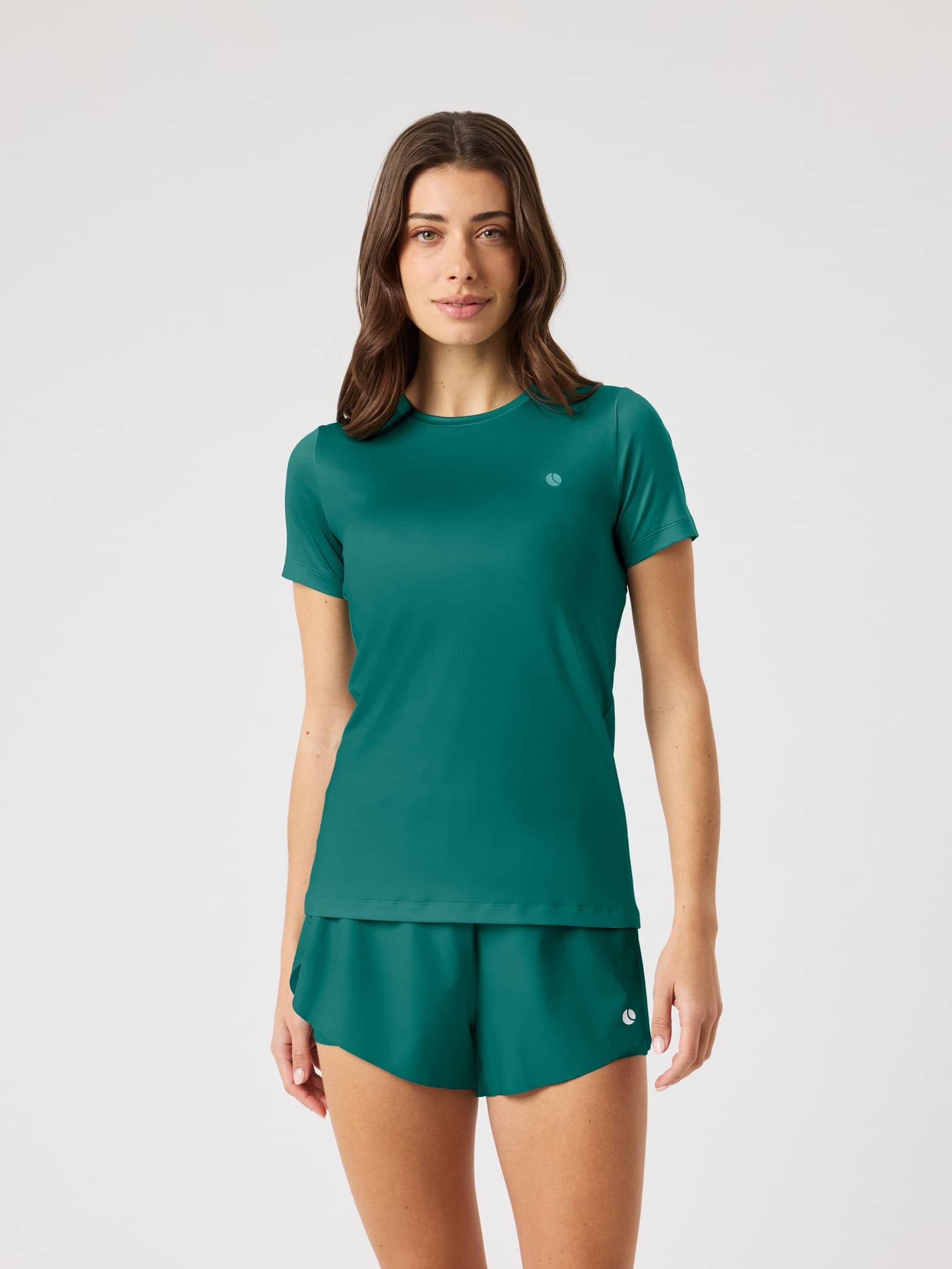 Björn Borg - Ace Slim T-Shirt Posy Green Women - Image 1
