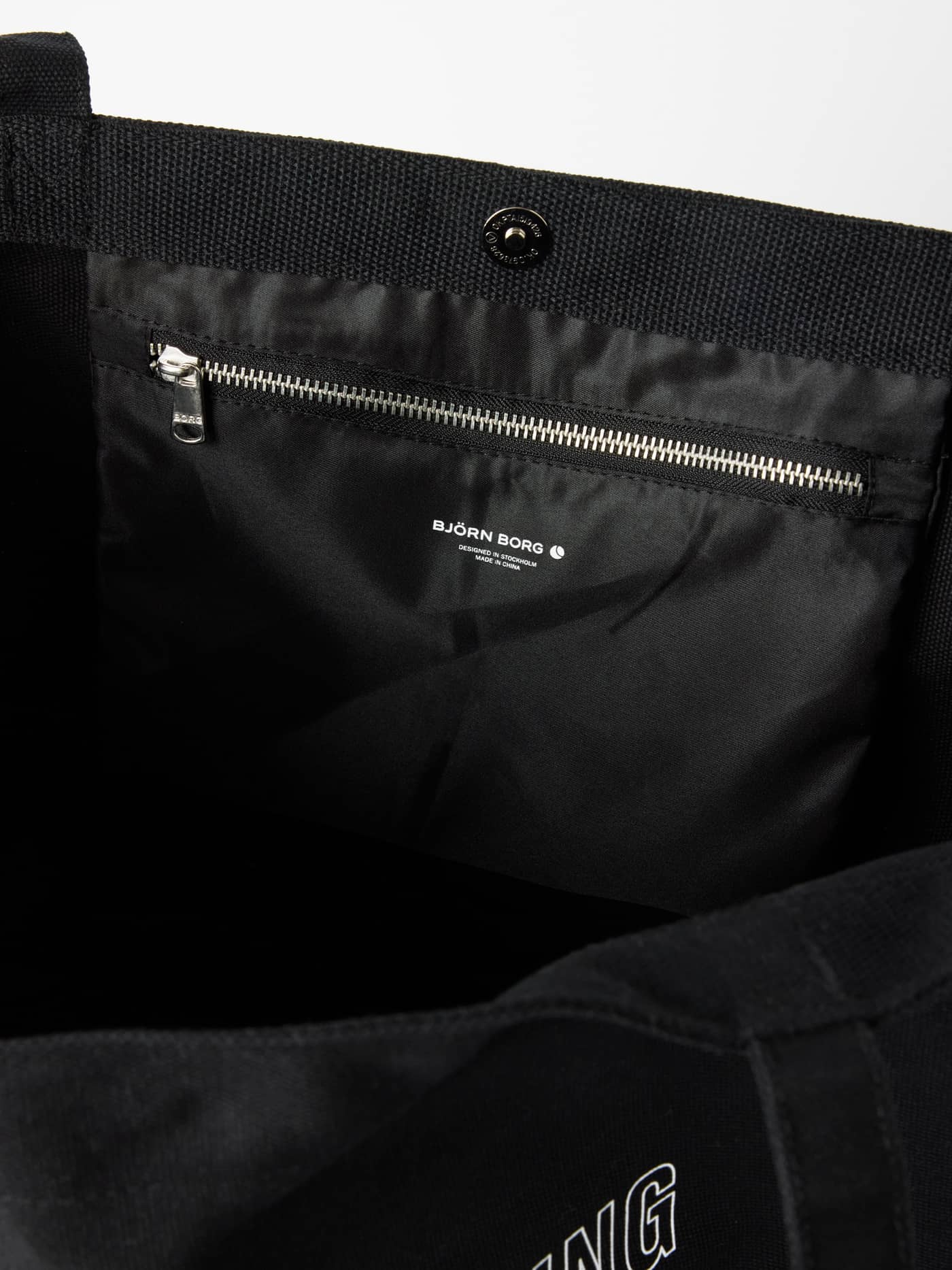 Björn Borg - Borg Canvas Tote 28L Black Beauty Dames - Image 3