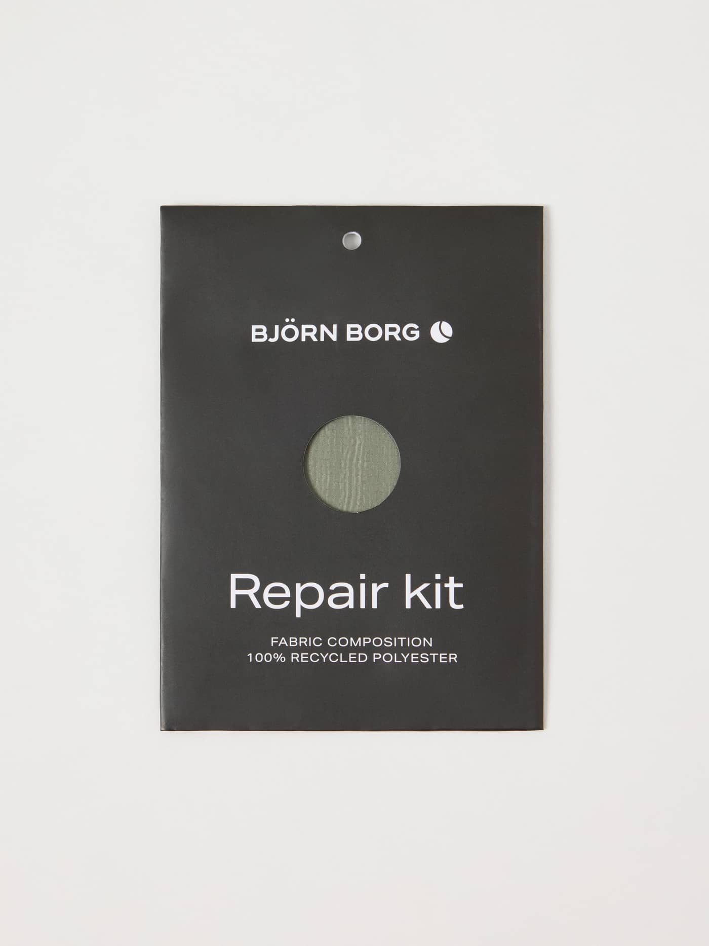 Reparationskit för Borg Down Liner Vest i Agave Green (Grön) med en tyglapp i återvunnen polyester. - Image 6