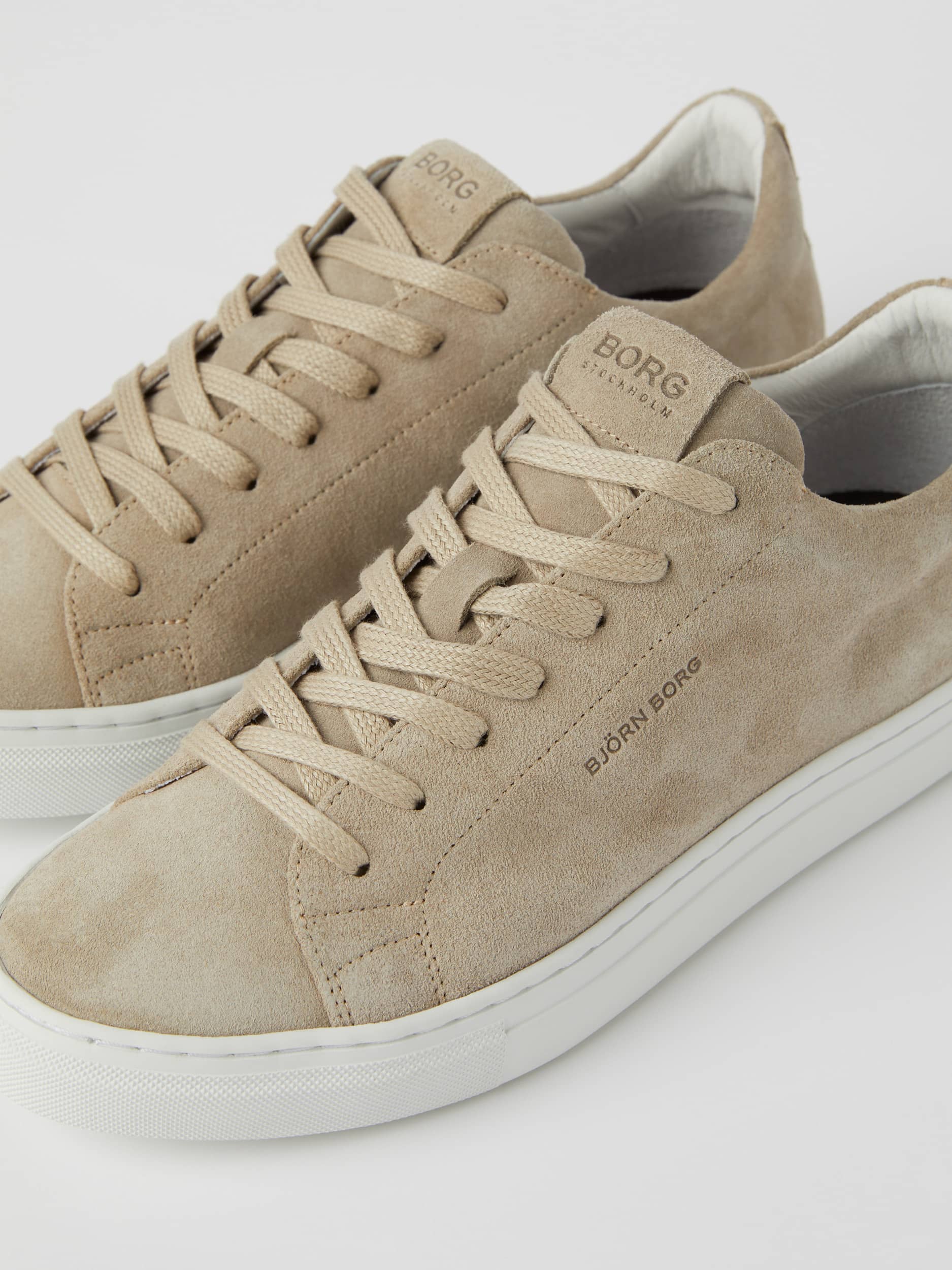 Men's Suede Leather sneakers Sl100 - Men - Beige | Björn Borg