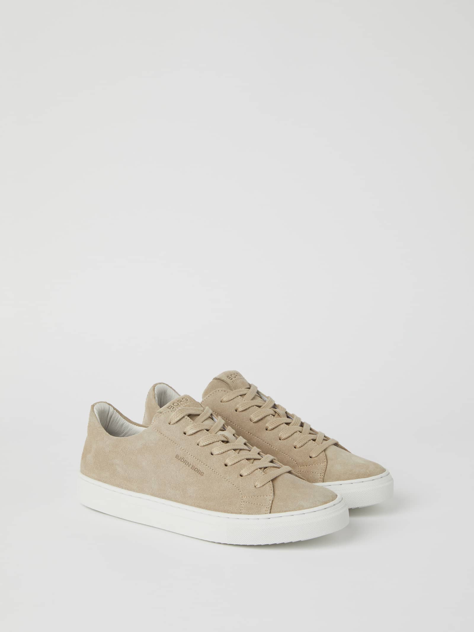 Björn Borg - Men’s Suede Leather sneakers Sl100 Beige - Image 1