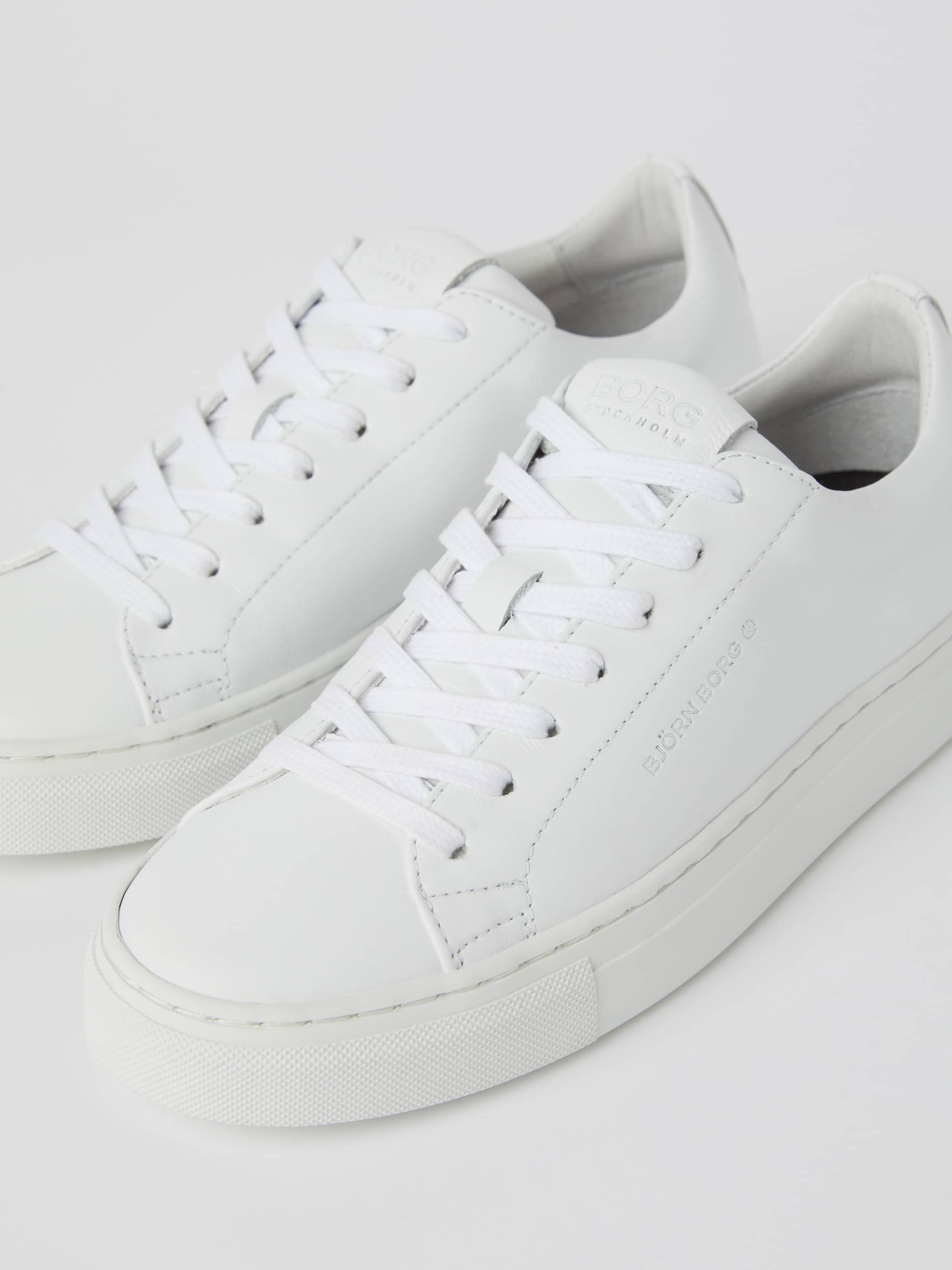 Tagore  Genuine Leather Men’s Shoes Leather Sneakers USA size 9 Man WHITE Sneakers in Leather XXM04L0HZ40JUS10B009 | Tods main image 3