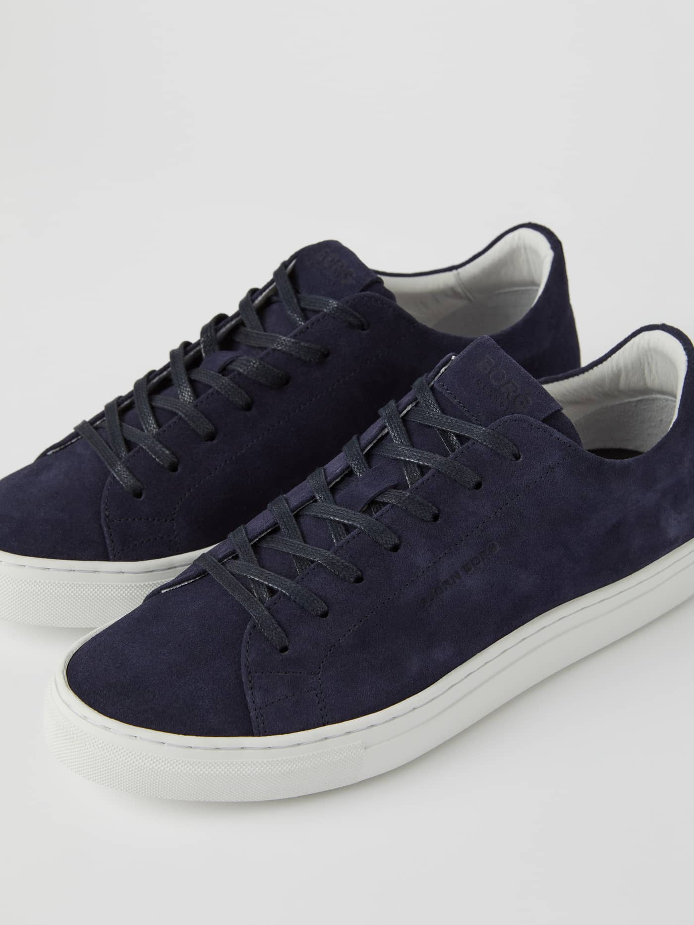 Björn Borg - Men’s Suede Leather sneakers Sl100 Navy - Image 3