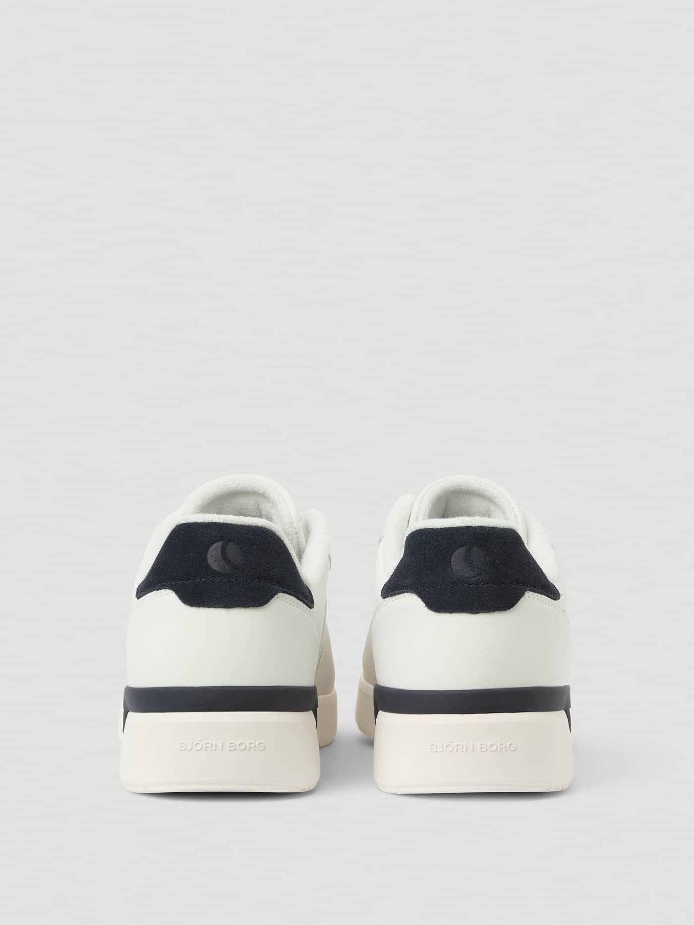 Björn Borg - Men’s Leather Sneakers T2900 White / Navy Men - Image 3