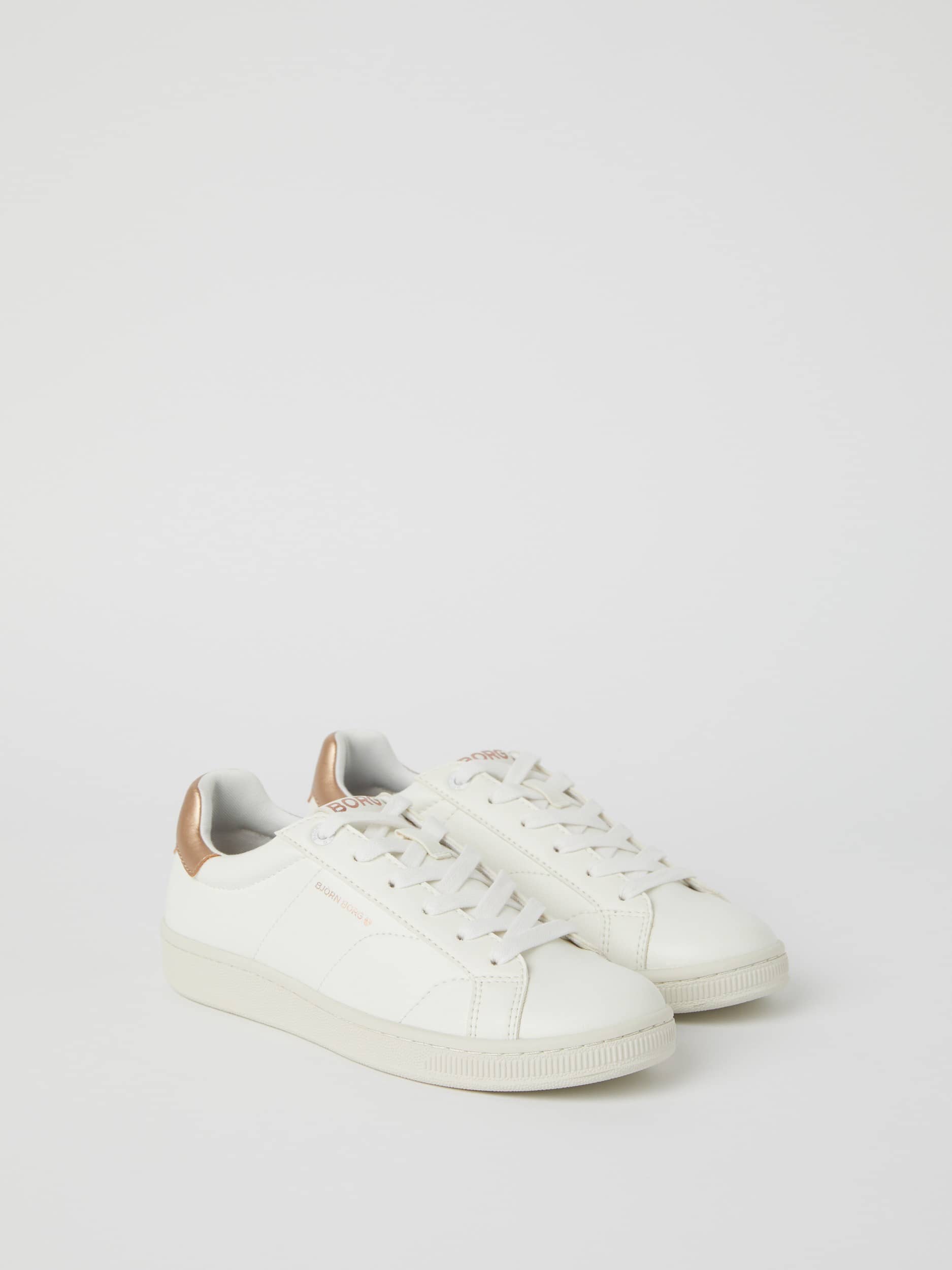 50s buco Spartan ホワイト Women's Deuce Sneakers (T305) - White / Rose Gold | Björn Borg
