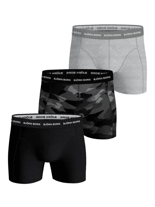 Björn Borg - Cotton Stretch Boxers 3-pack Multi