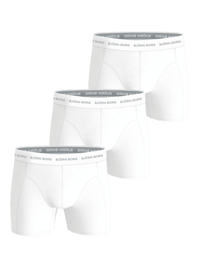 Björn Borg - Cotton Stretch Boxers 3-pack White