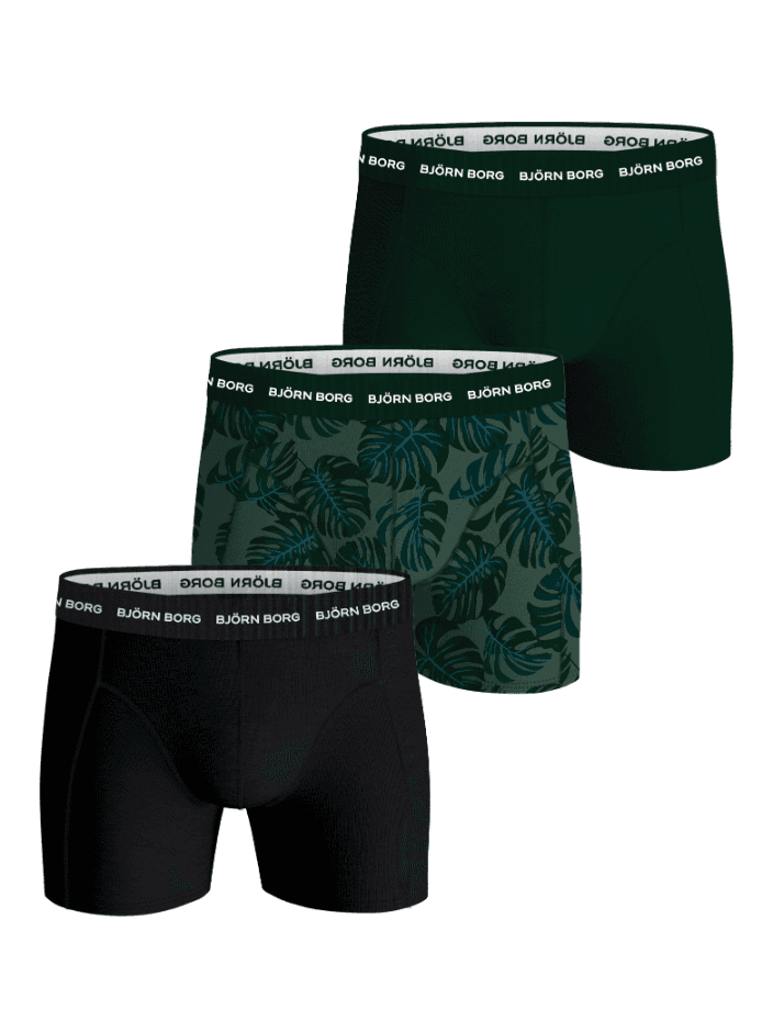 Björn Borg - Cotton Stretch Boxers 3-pack Multi Men - Image 1