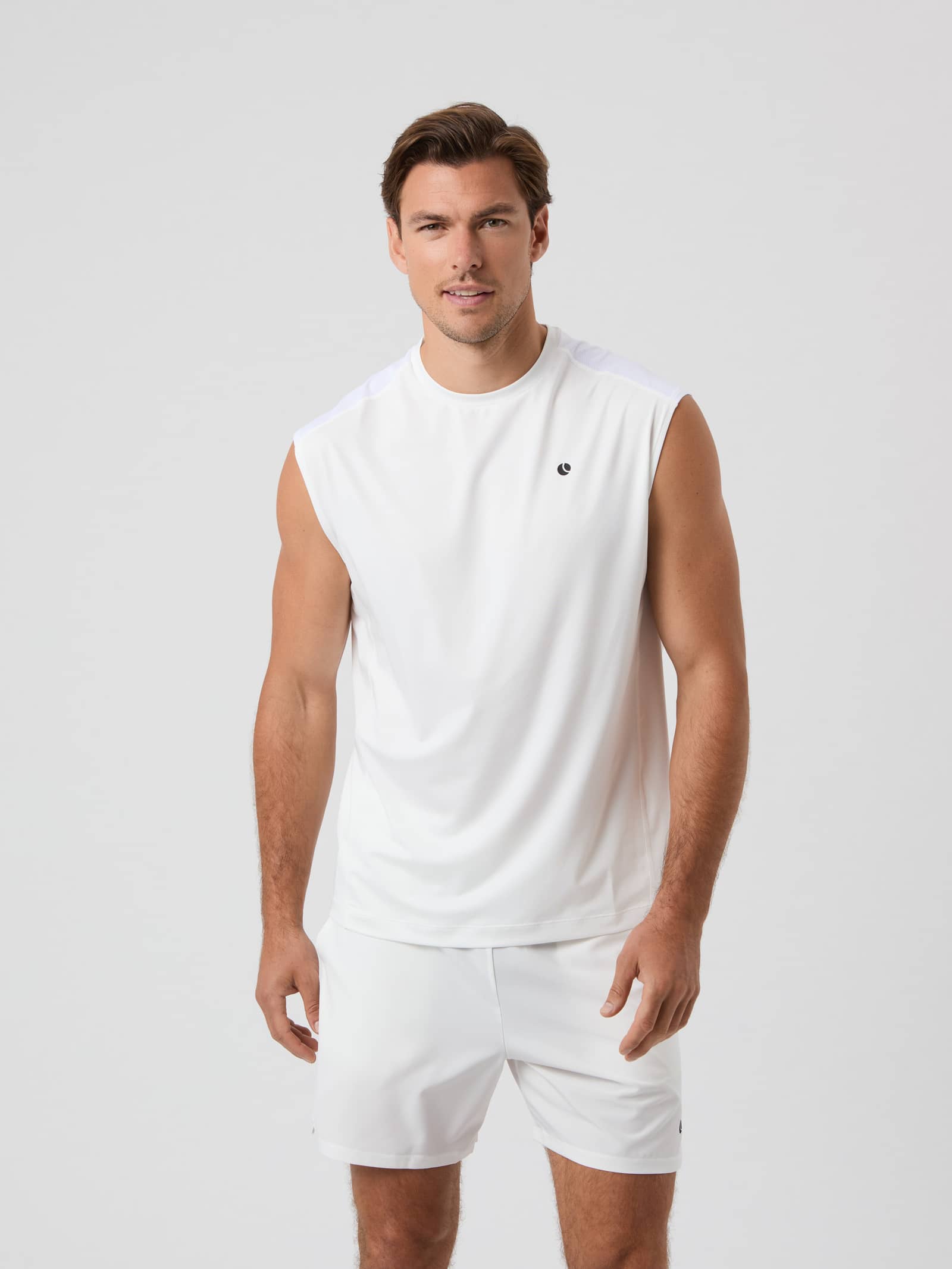 Björn Borg - Ace Mesh Panel Tank Brilliant White - Image 1