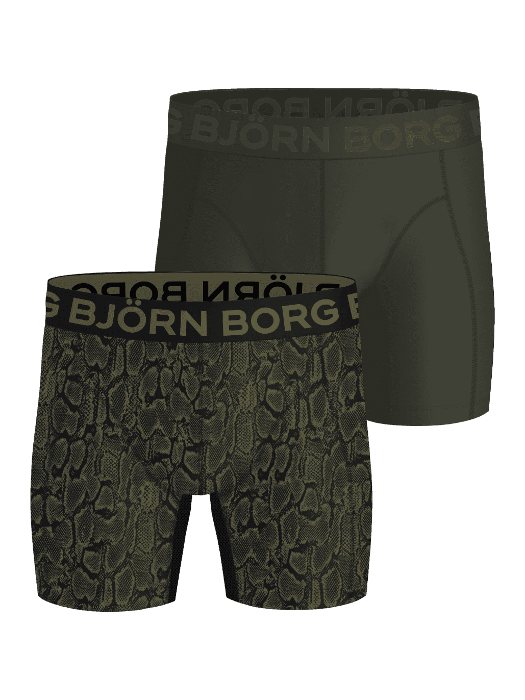 Björn Borg - Sports Lightweight Boxers 2-pack Multi Herr - Image 1