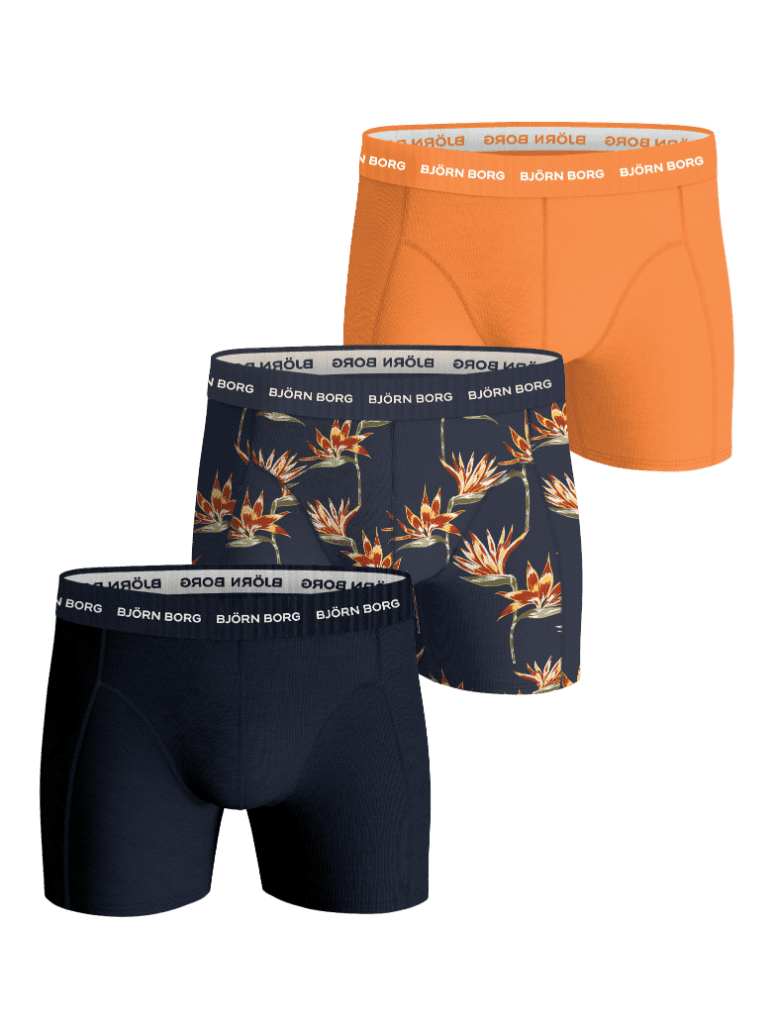 Björn Borg - Cotton Stretch Boxers 3-pack Multi Men - Image 1