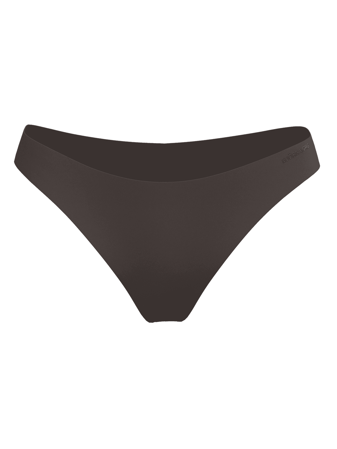 Brown Invisible Briefs 3-pack in soft microfiber featuring laser cut edges and a seamless finish for a flattering fit. - Image 3