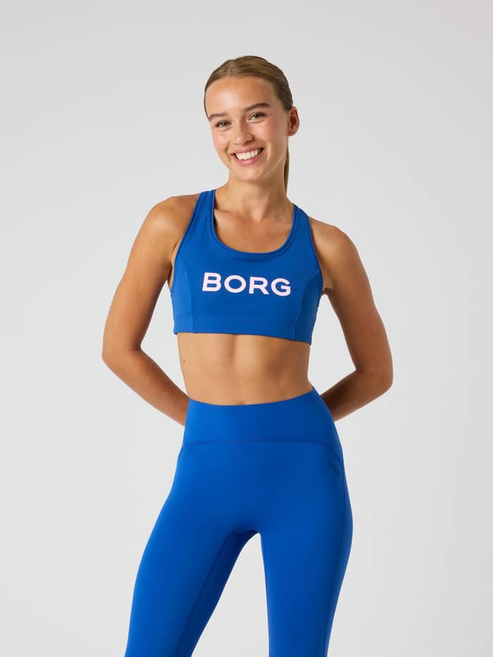 Björn Borg - Borg Mid Support Sports Bra Monaco Blue