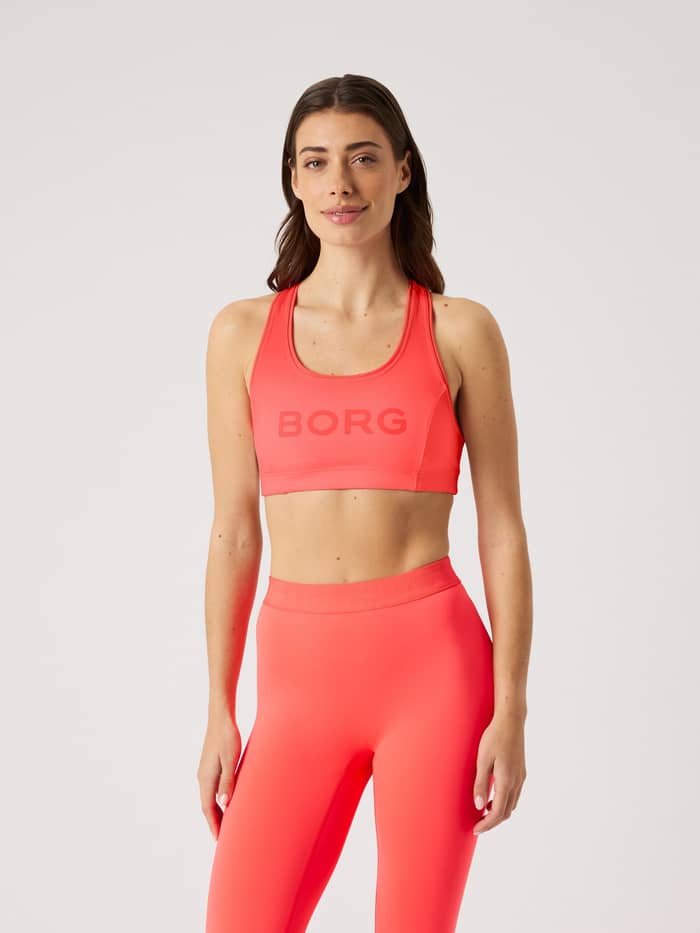 Björn Borg - Borg Mid Support Sports Bra Diva Pink