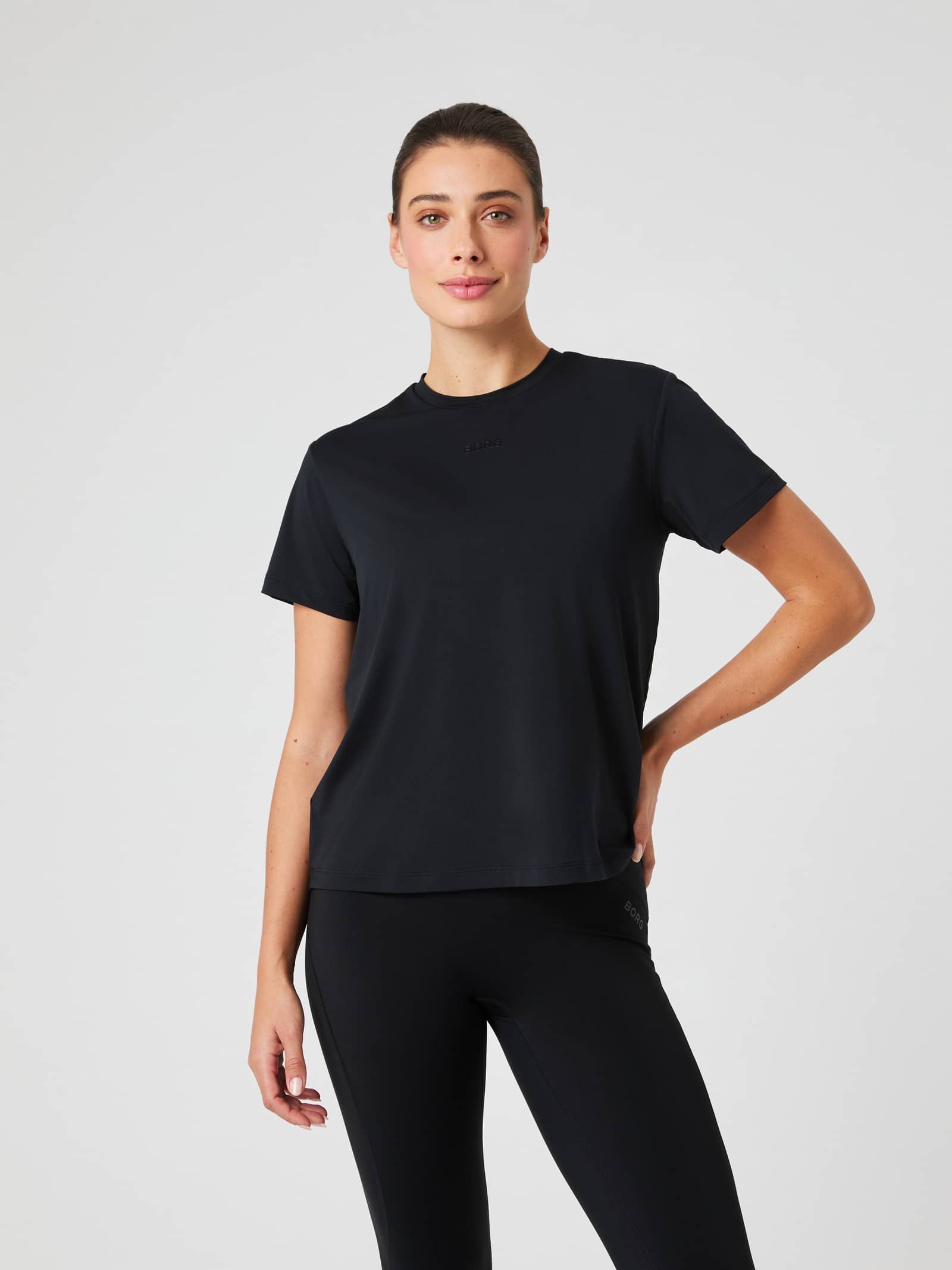 Björn Borg - Borg Sports T-Shirt Black Beauty Women - Image 1