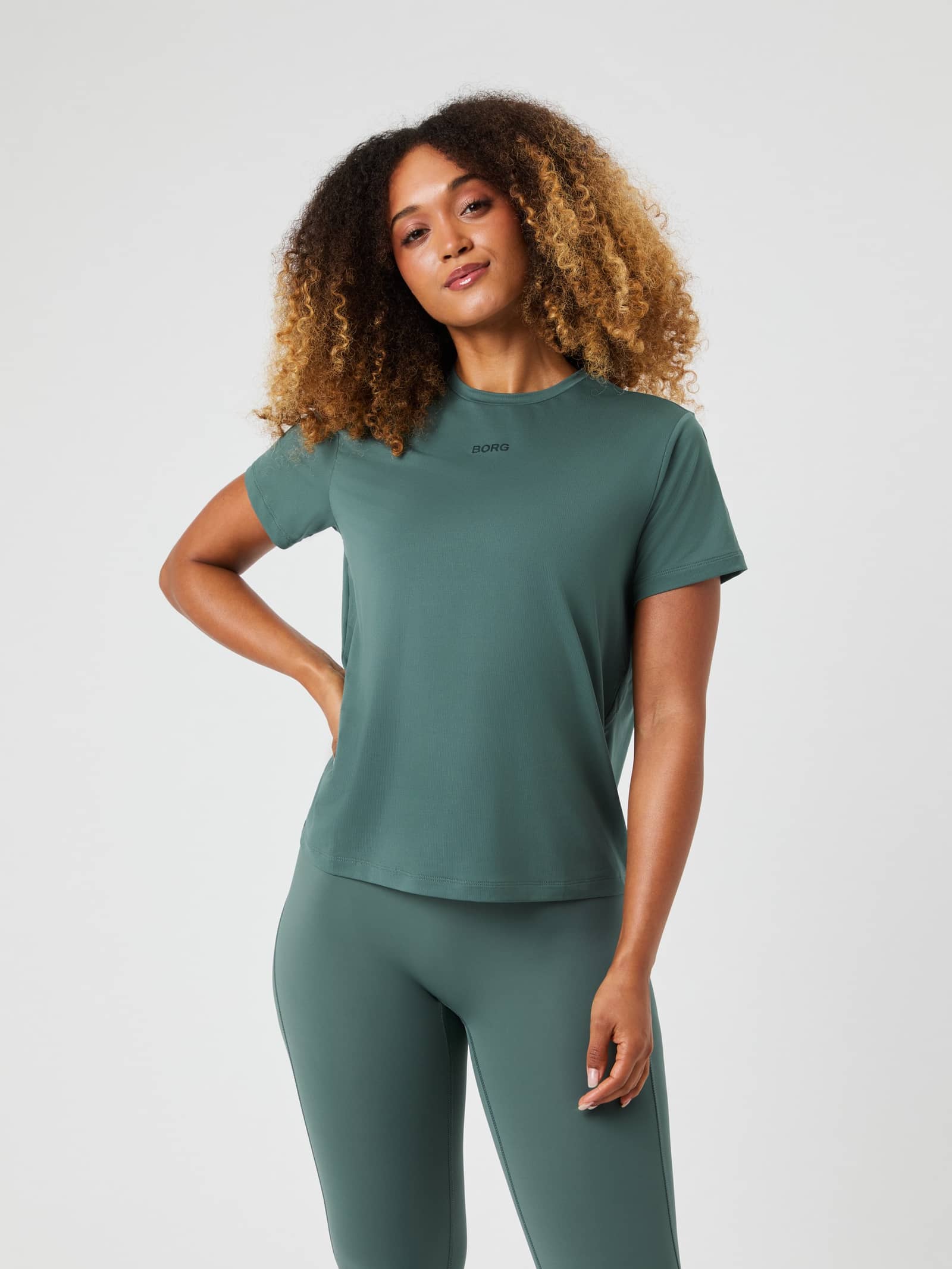 Björn Borg - Borg Sports T-Shirt Balsam Green Women - Image 1