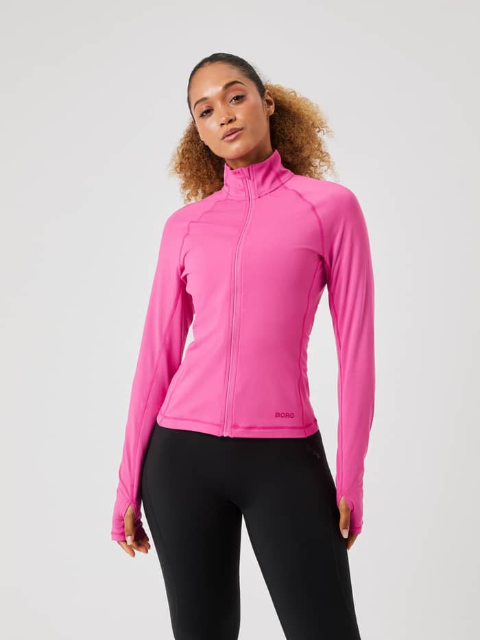 Björn Borg - Borg Full Zip Midlayer Ibis Rose