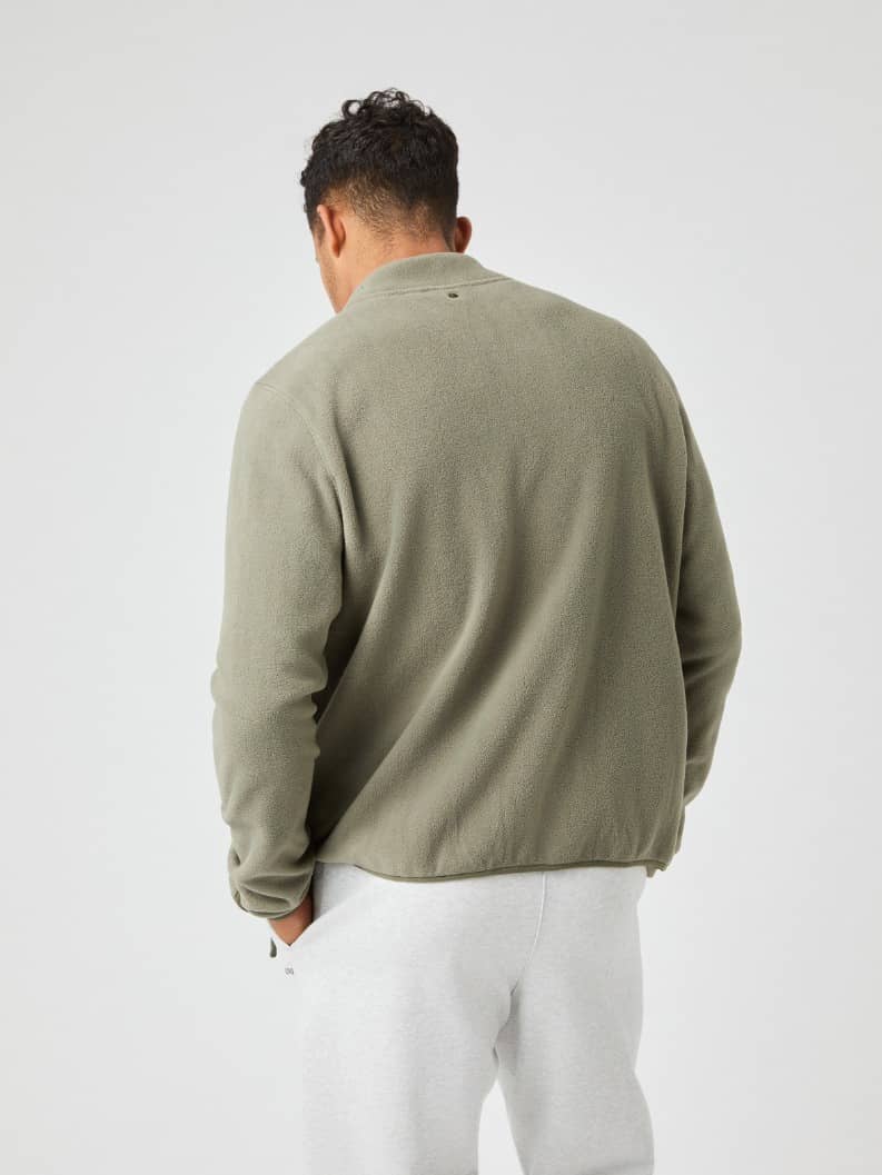 Björn Borg - Borg Full Zip Fleece Dusty Olive Men - Image 2