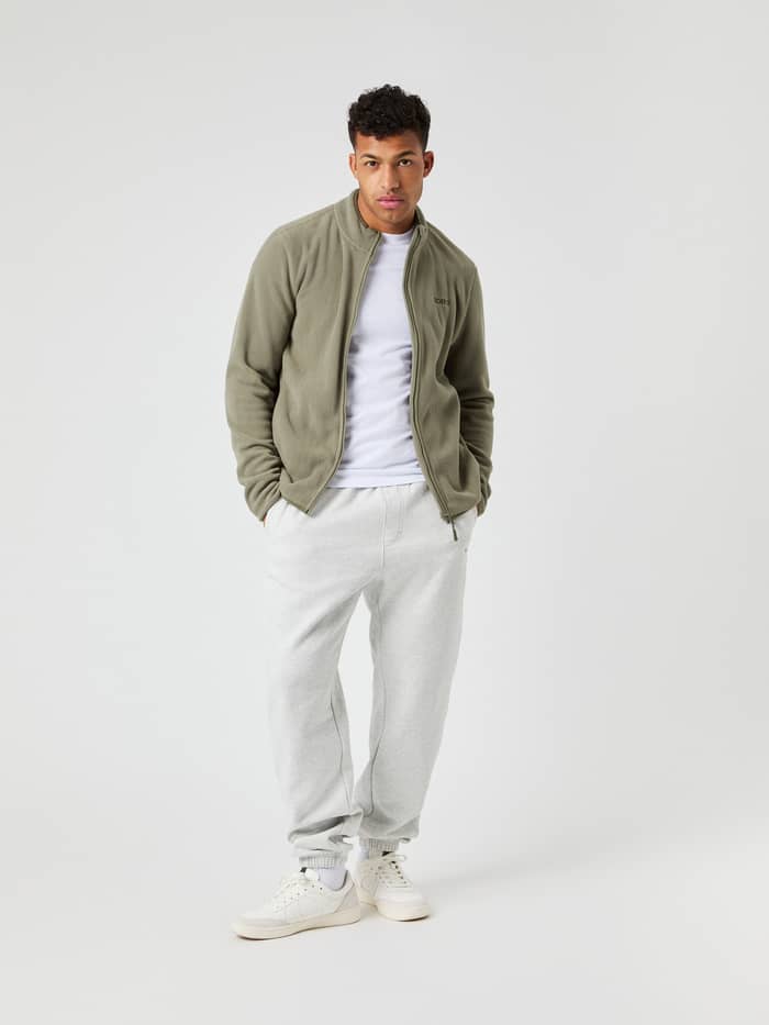 Björn Borg - Borg Full Zip Fleece Dusty Olive - Image 3