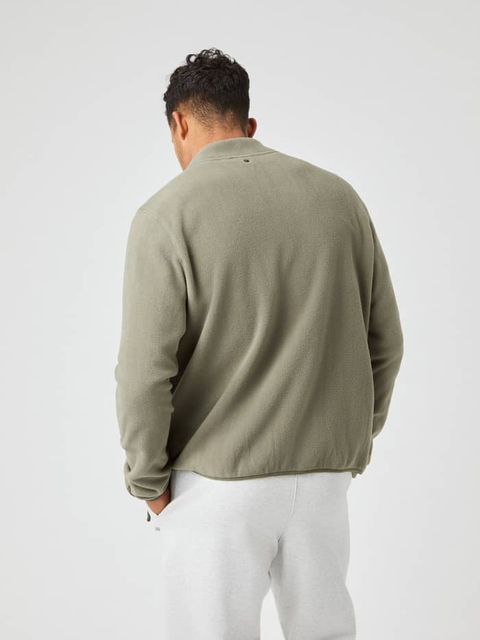Björn Borg - Borg Full Zip Fleece Dusty Olive - Image 5