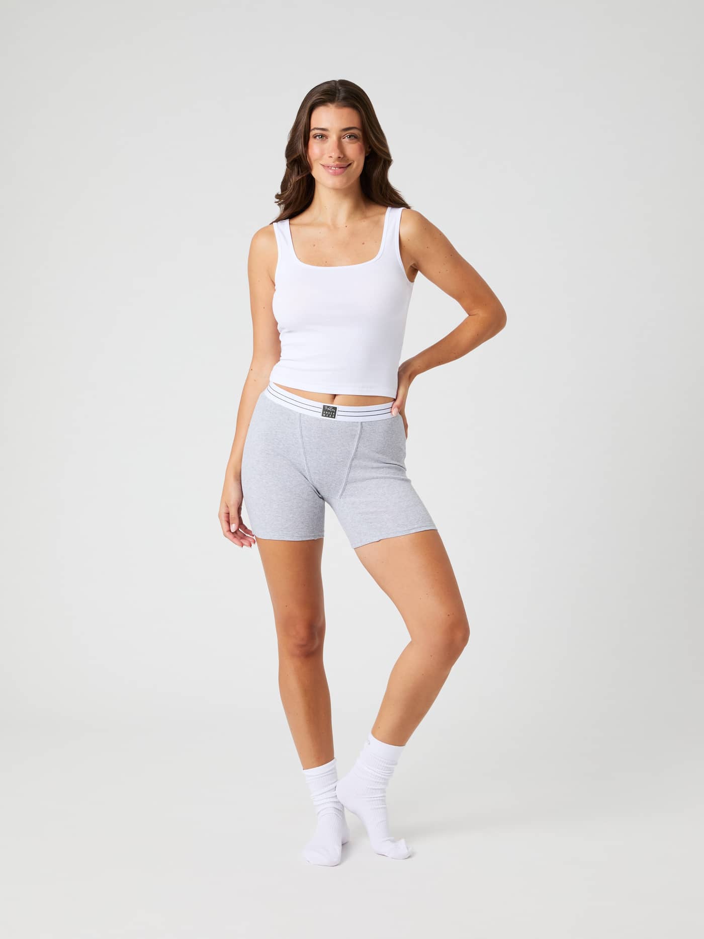 Björn Borg - Original Rib Boxers Grijs Gemêleerd Dames - Image 3