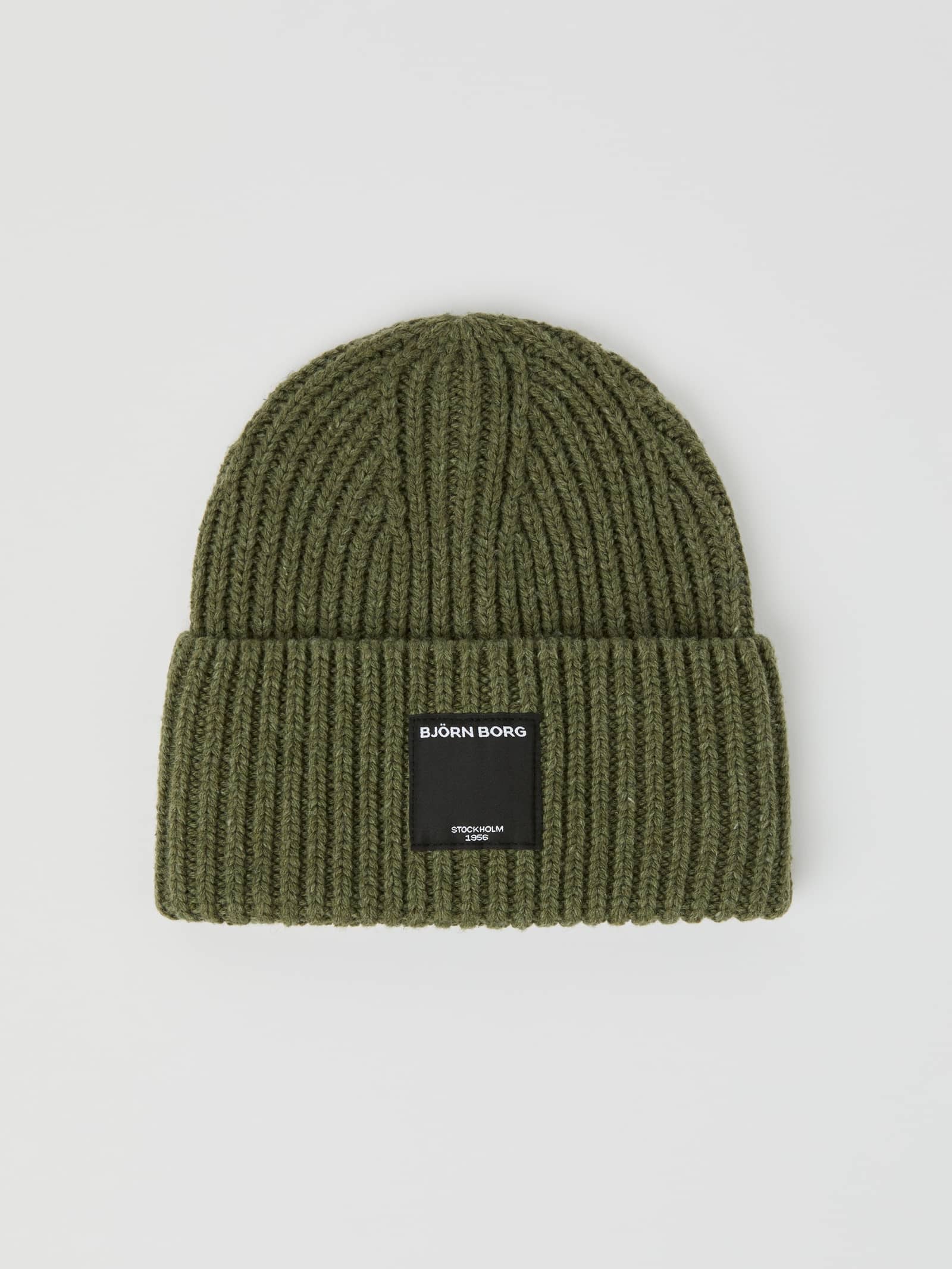 Björn Borg - Centre Knit Beanie Dusty Olive Women - Image 1