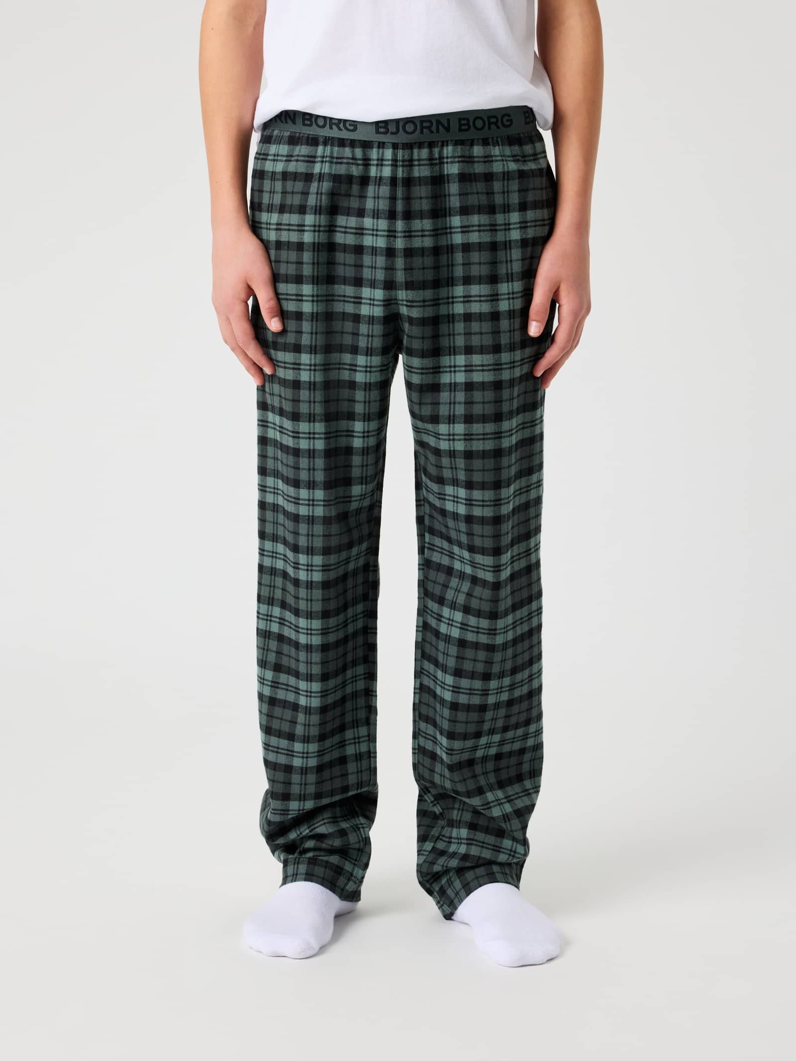 Björn Borg - Core Flannel Pyjama Pants HS Check 2 Mini Me Collection - Image 1