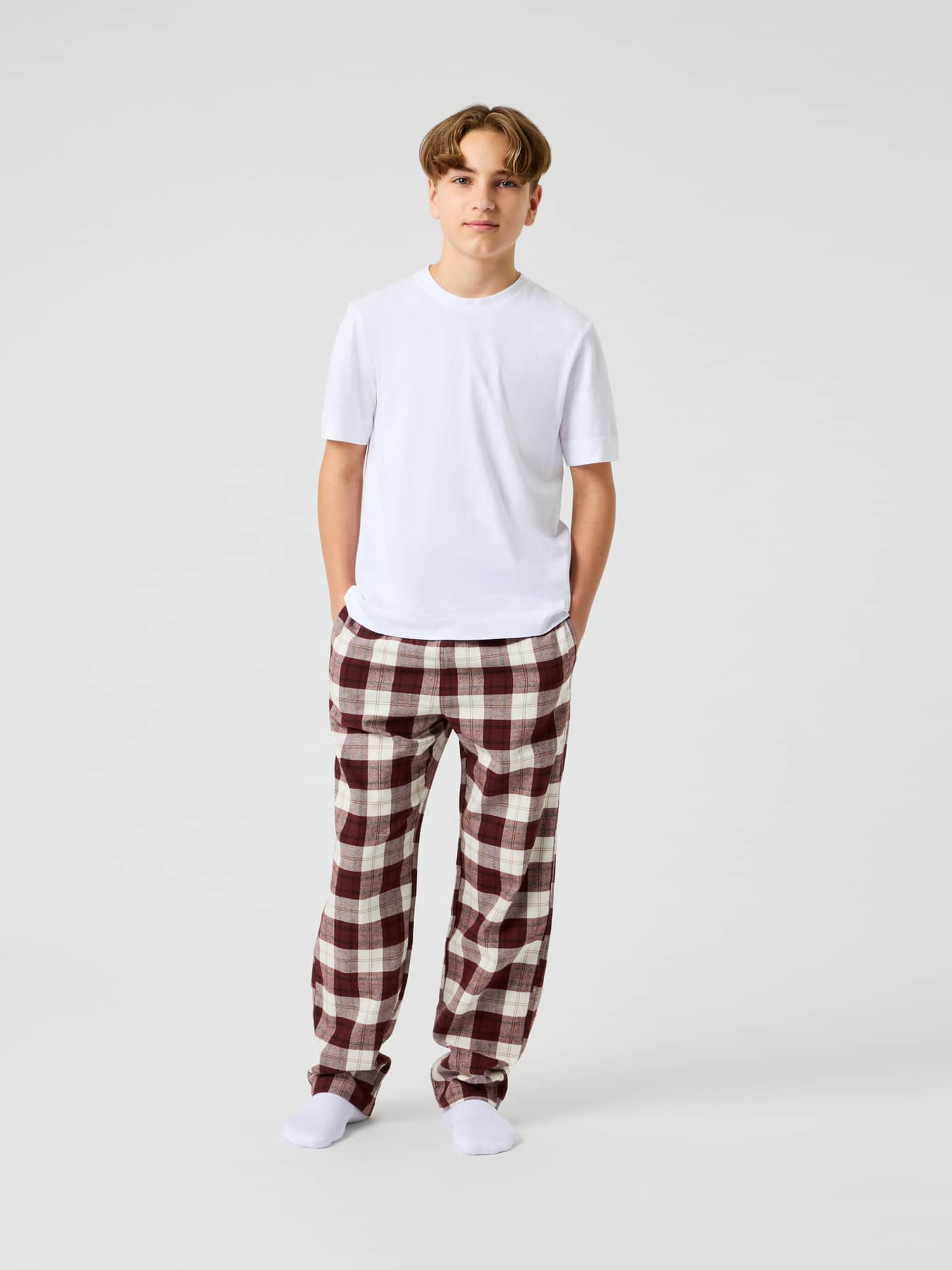 Björn Borg - Core Flannel Pyjama Pants Small Tartan 2 - Image 3