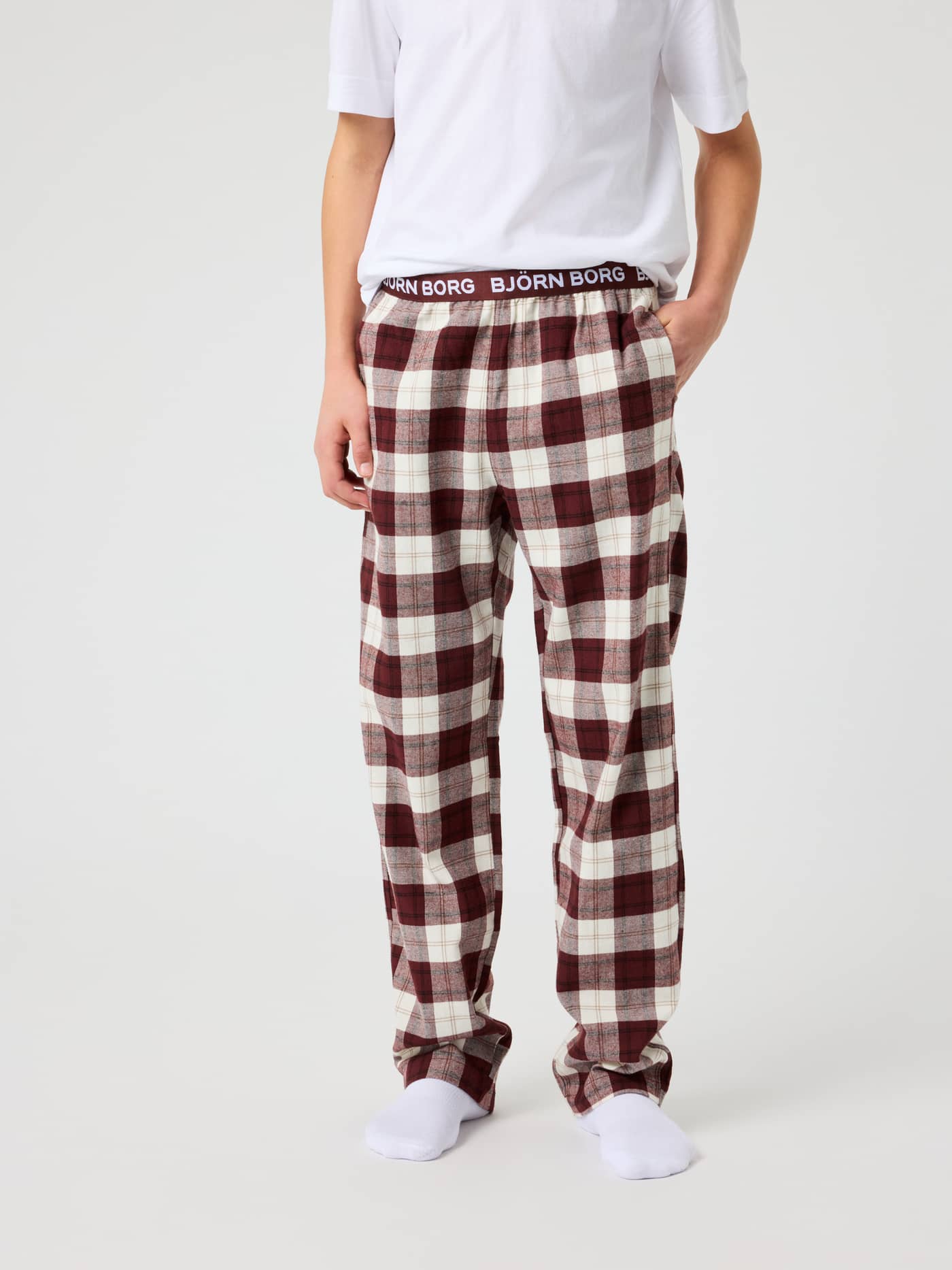 Björn Borg - Core Flannel Pyjama Pants Small Tartan 2 - Image 1