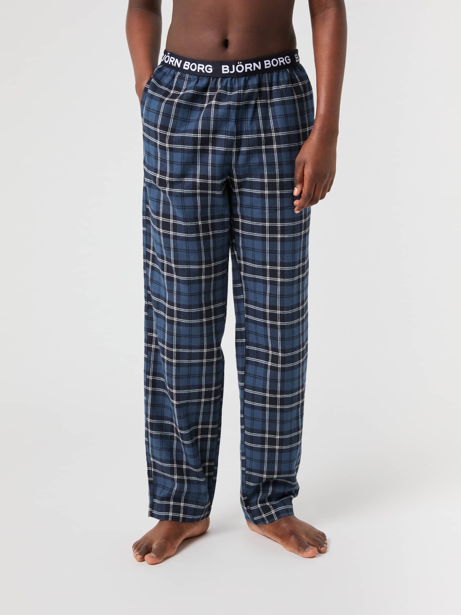Björn Borg - Core Flannel Pyjama Pants Forest Tartan 4 Kids - Image 1