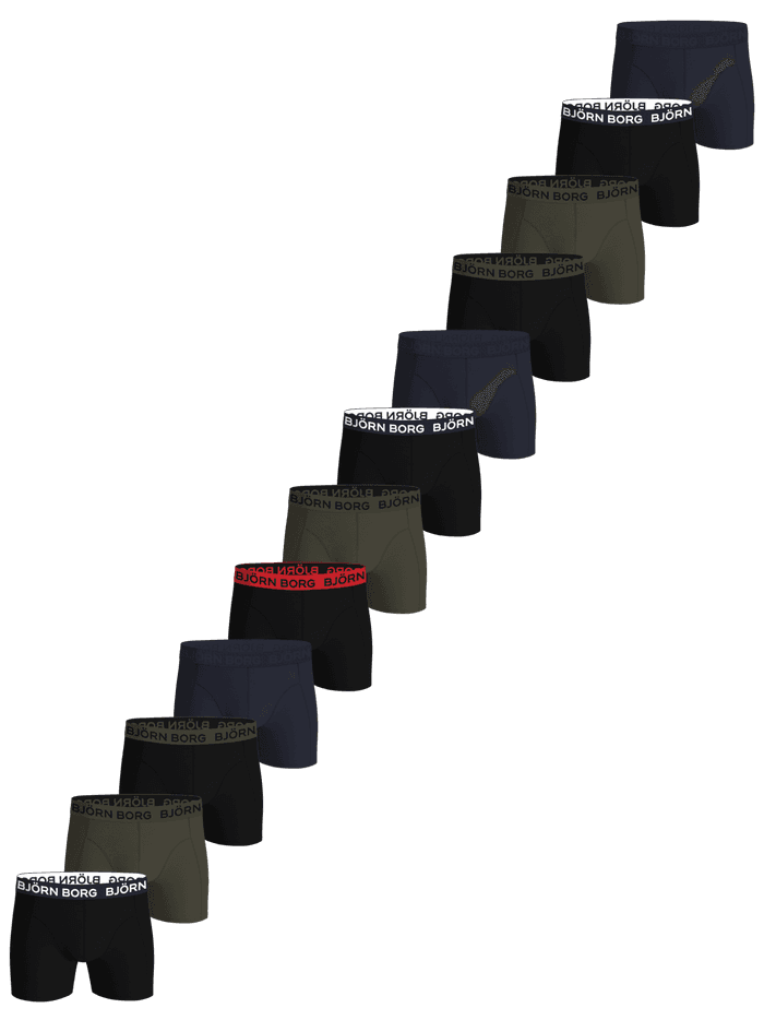 Björn Borg - Cotton Stretch Boxers 12-pack Multicolor