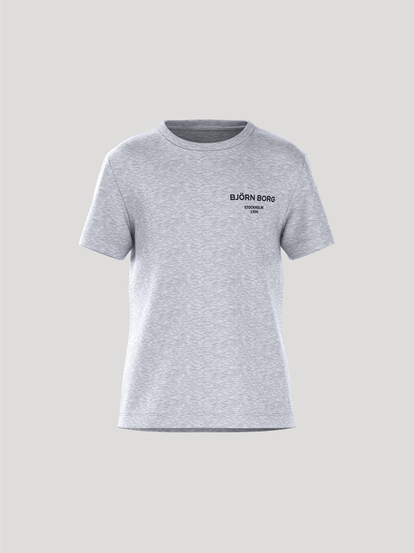 Björn Borg - Borg Essential 1 T-Shirt Gråmelerad Mini Me Collection - Image 1
