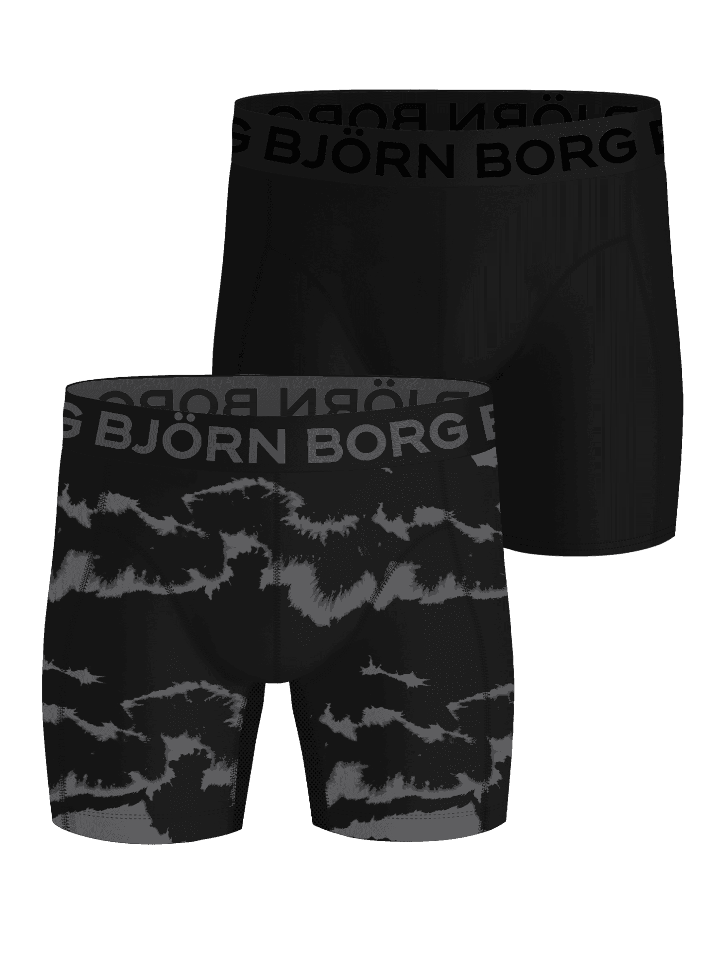 Björn Borg - Sports Lightweight Boxers 2-pack Schwarz Men - Image 1