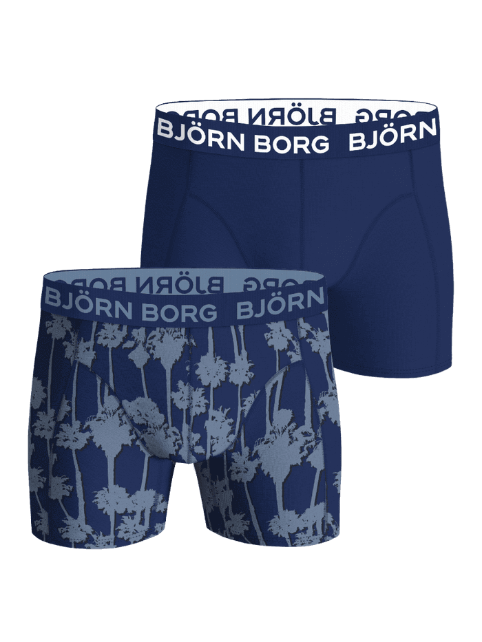 Björn Borg - Bamboo Boxers 2-pack Bleu