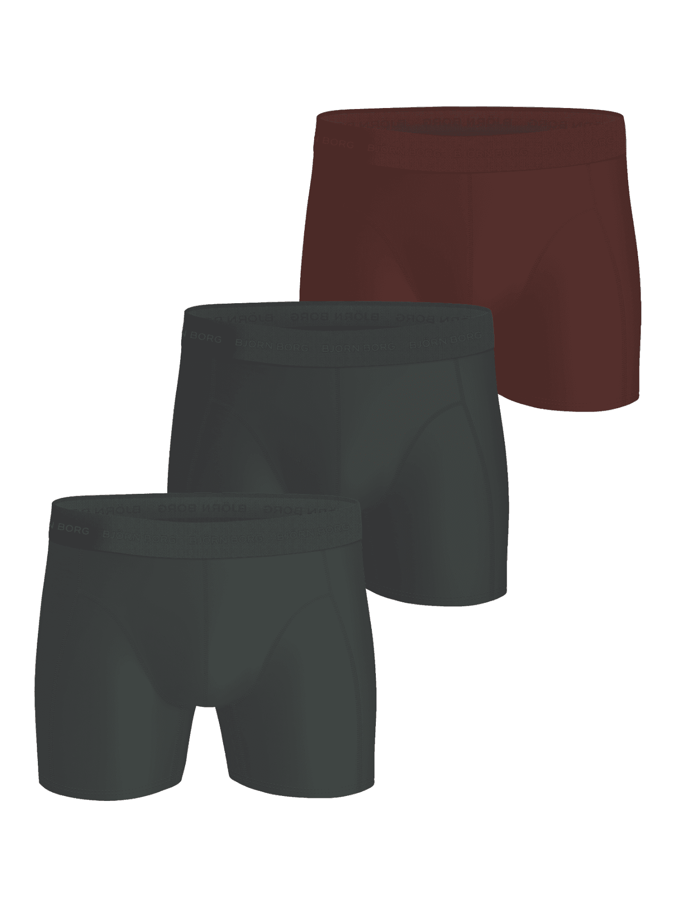 Microfiber Boxers 3-pack - Men - Black, Green | Björn Borg