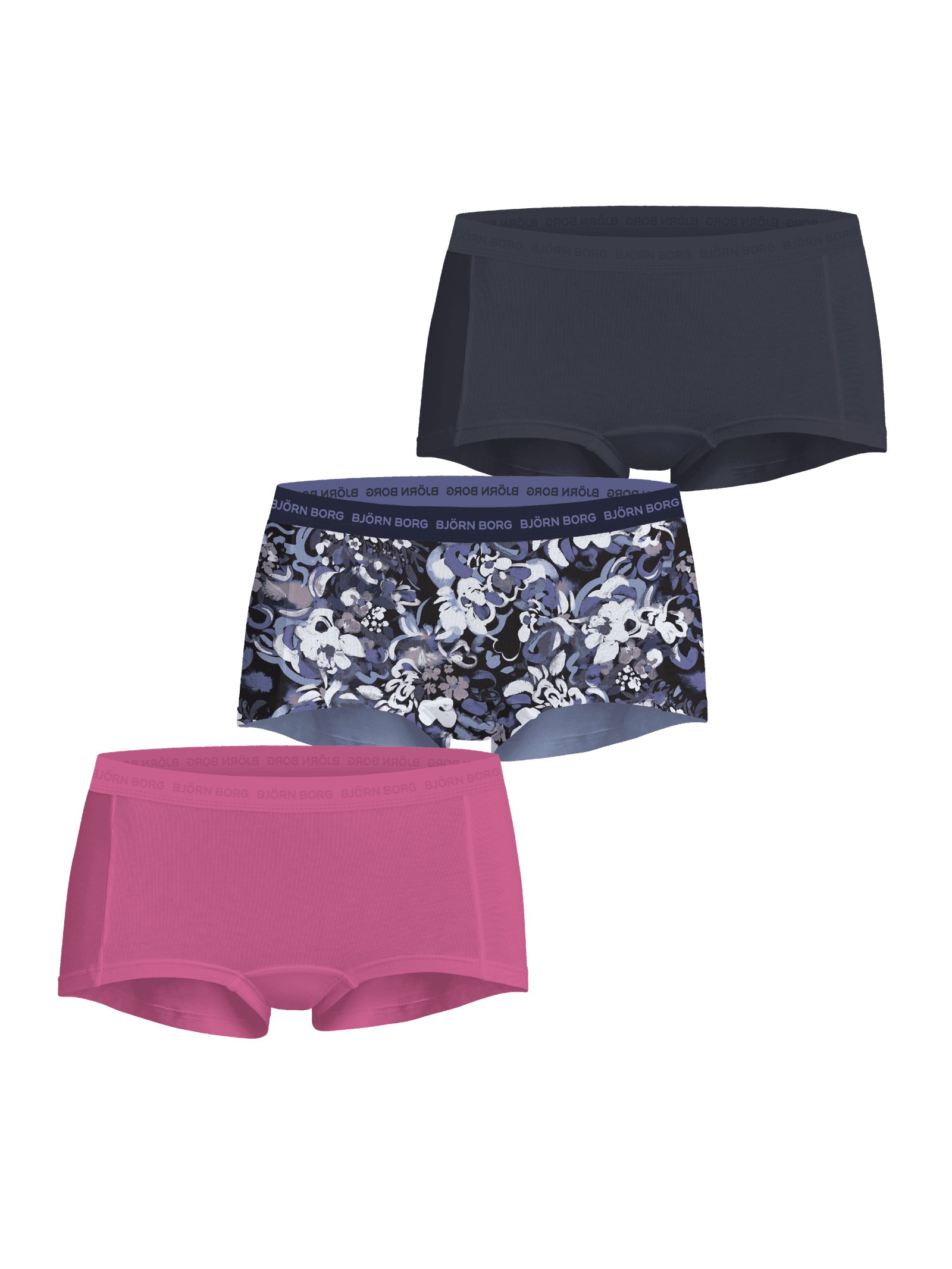 Björn Borg - Everyday Cotton Boxers Shorts 3-pack Multi Dam - Image 1
