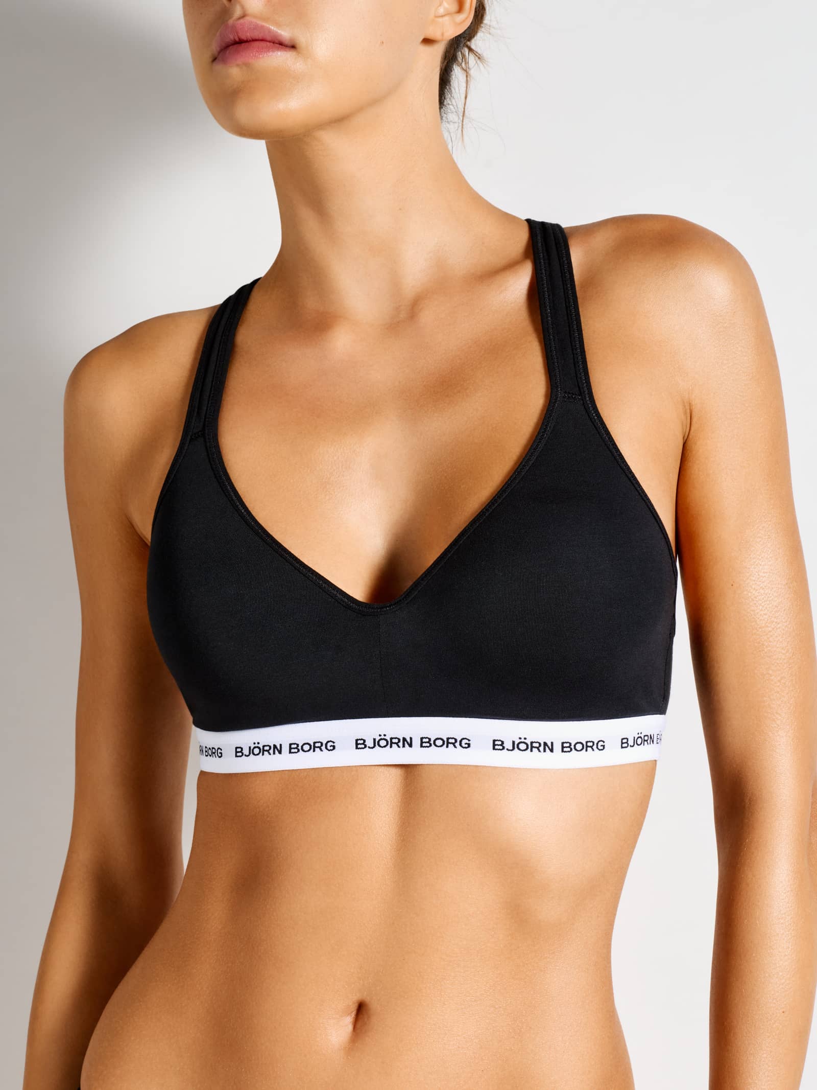 Björn Borg - Logo Bralette Black Beauty Women - Image 1
