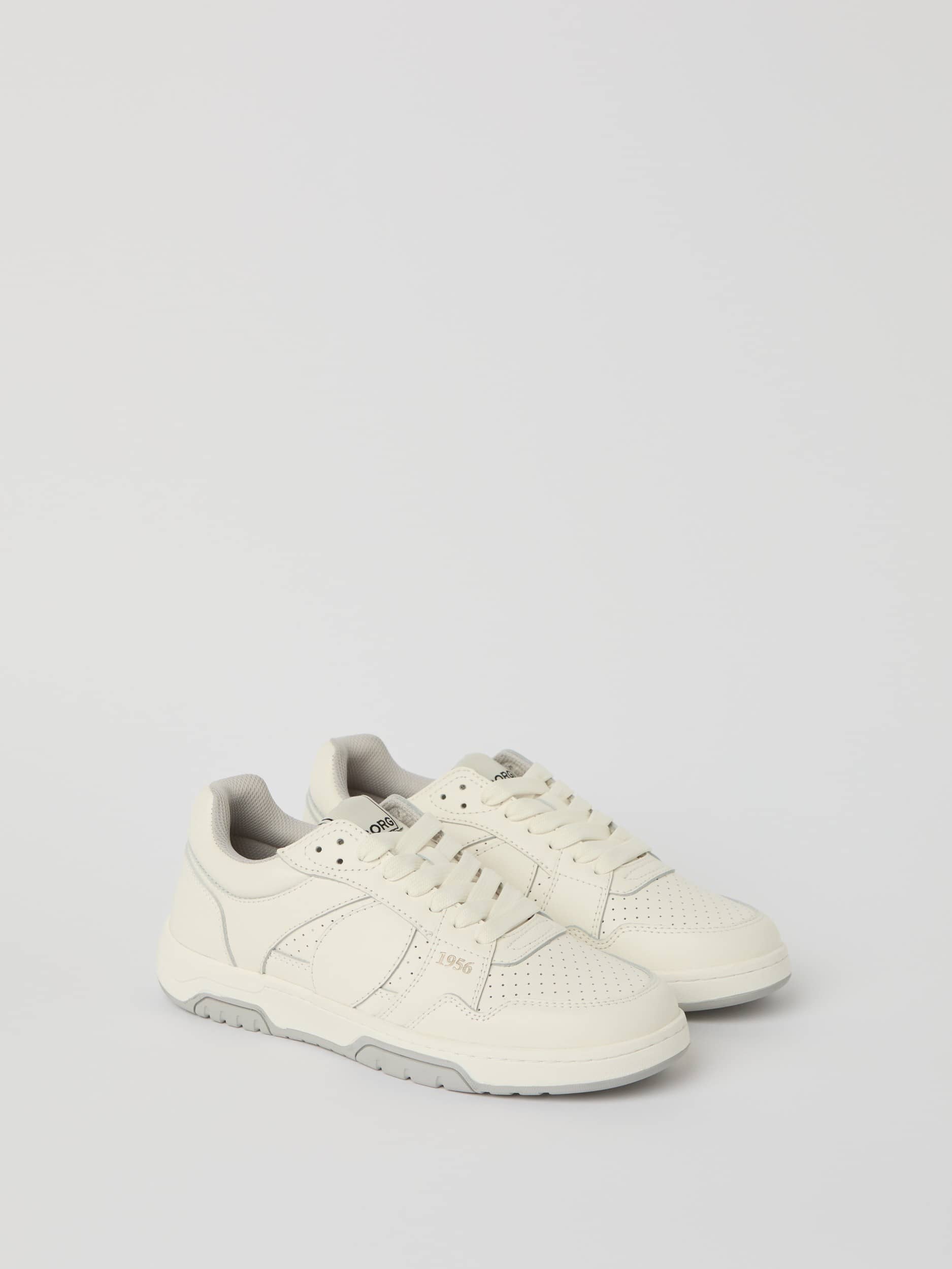 Ollie Men's Ollie Leather Sneakers - Men - Off White | Björn Borg