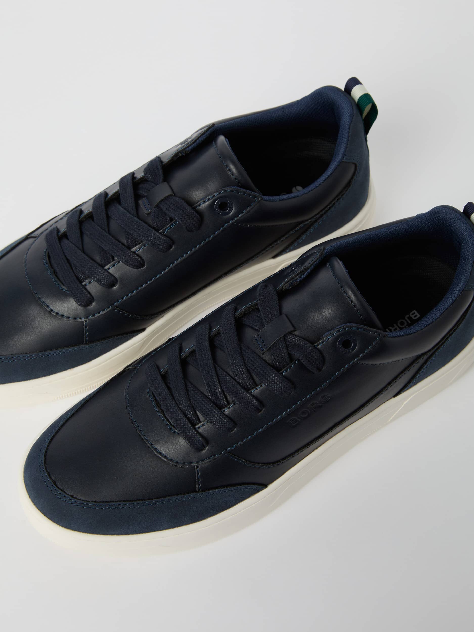 靴 knight-baron Men's Game Low Sneakers - Men - Navy | Björn Borg