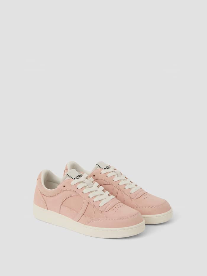 Björn Borg - Women's Court Suede Sneakers Rosa
