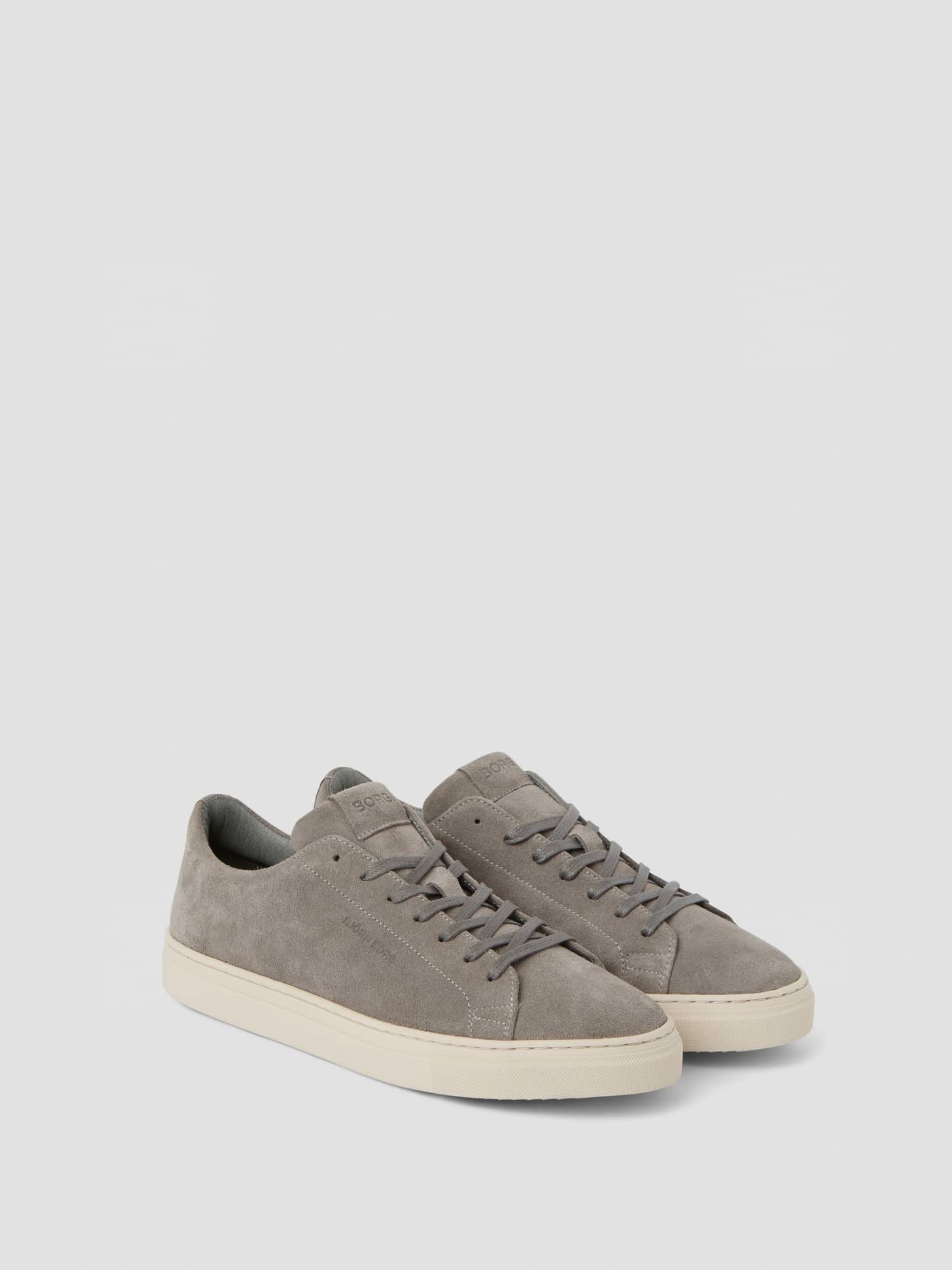 Men's Classic Suede Sneakers in Grey, crafted from premium suede with a comfortable fit for functional leisure style. - Image 1