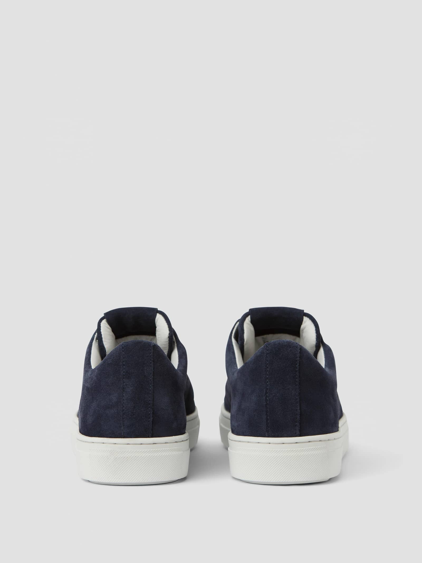 Men\'s Slip-On Suede Sneakers - Dark Navy Stone Navy Suede Slip-On Sneaker main image 3