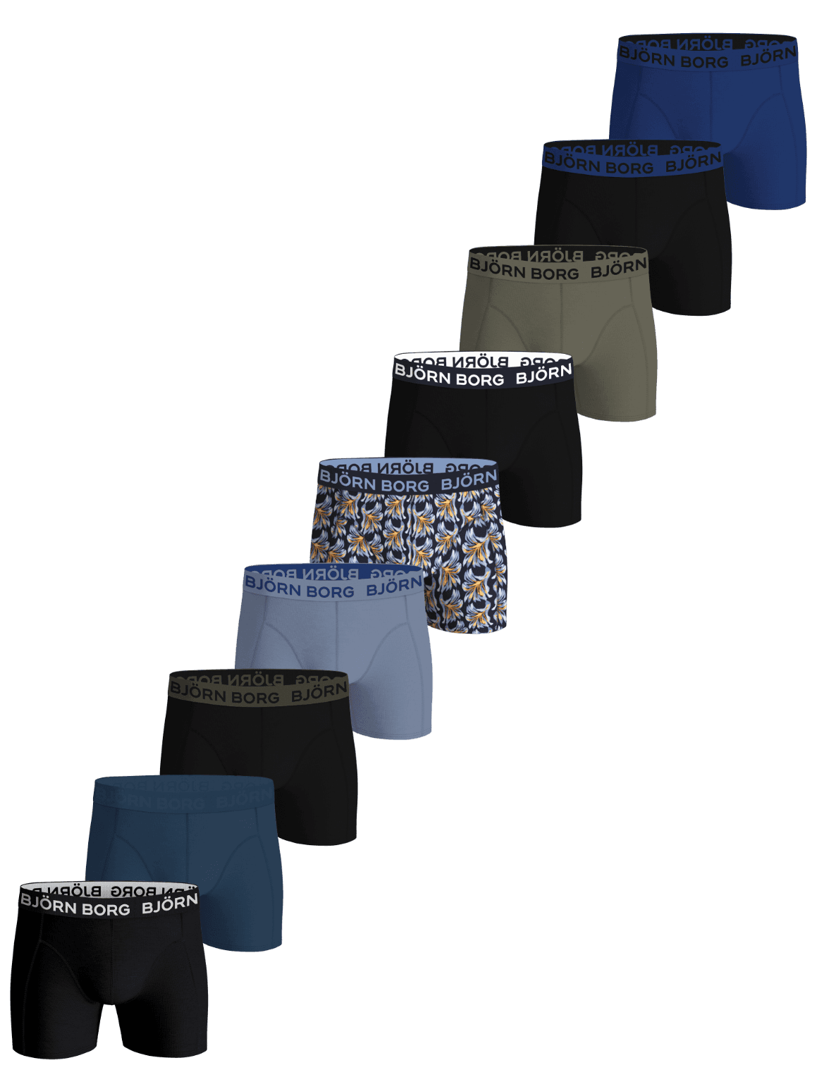 Björn Borg - Cotton Stretch Boxers 9-pack Multi - Image 1