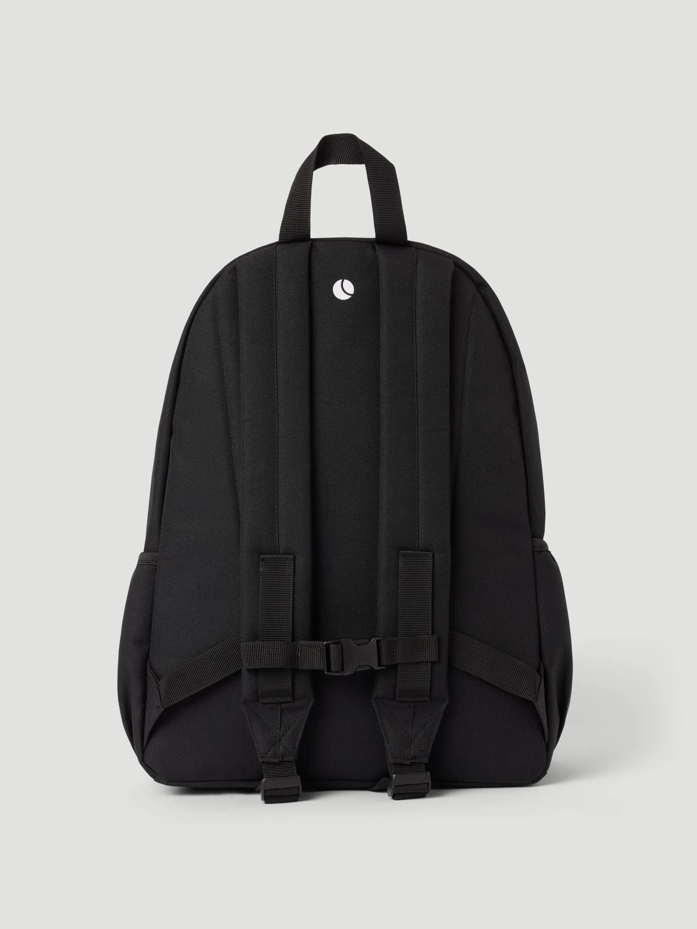 Borg Junior Backpack 15L i Black Beauty (Sort) til børn set bagfra i polyester med hvidt logo. - Image 2